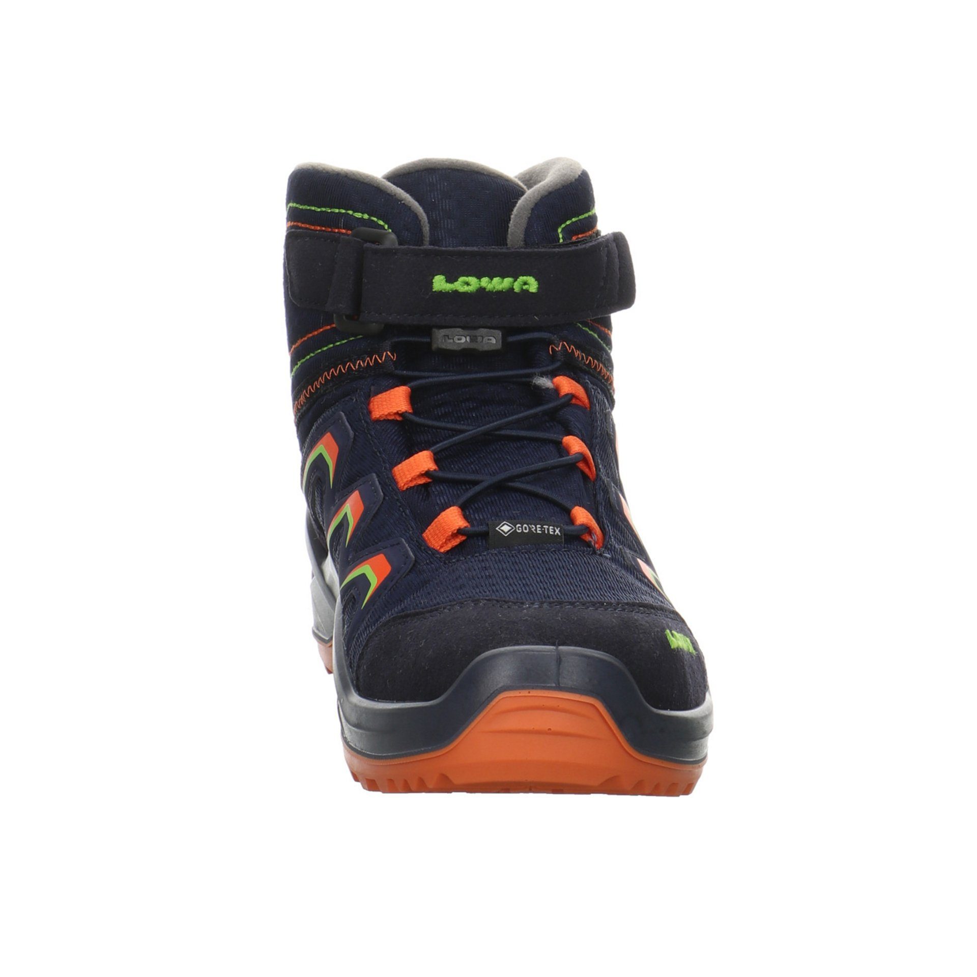 Lowa Jungen Stiefel Maddox navy/orange Schuhe Textil Warm GTX Stiefel Boots