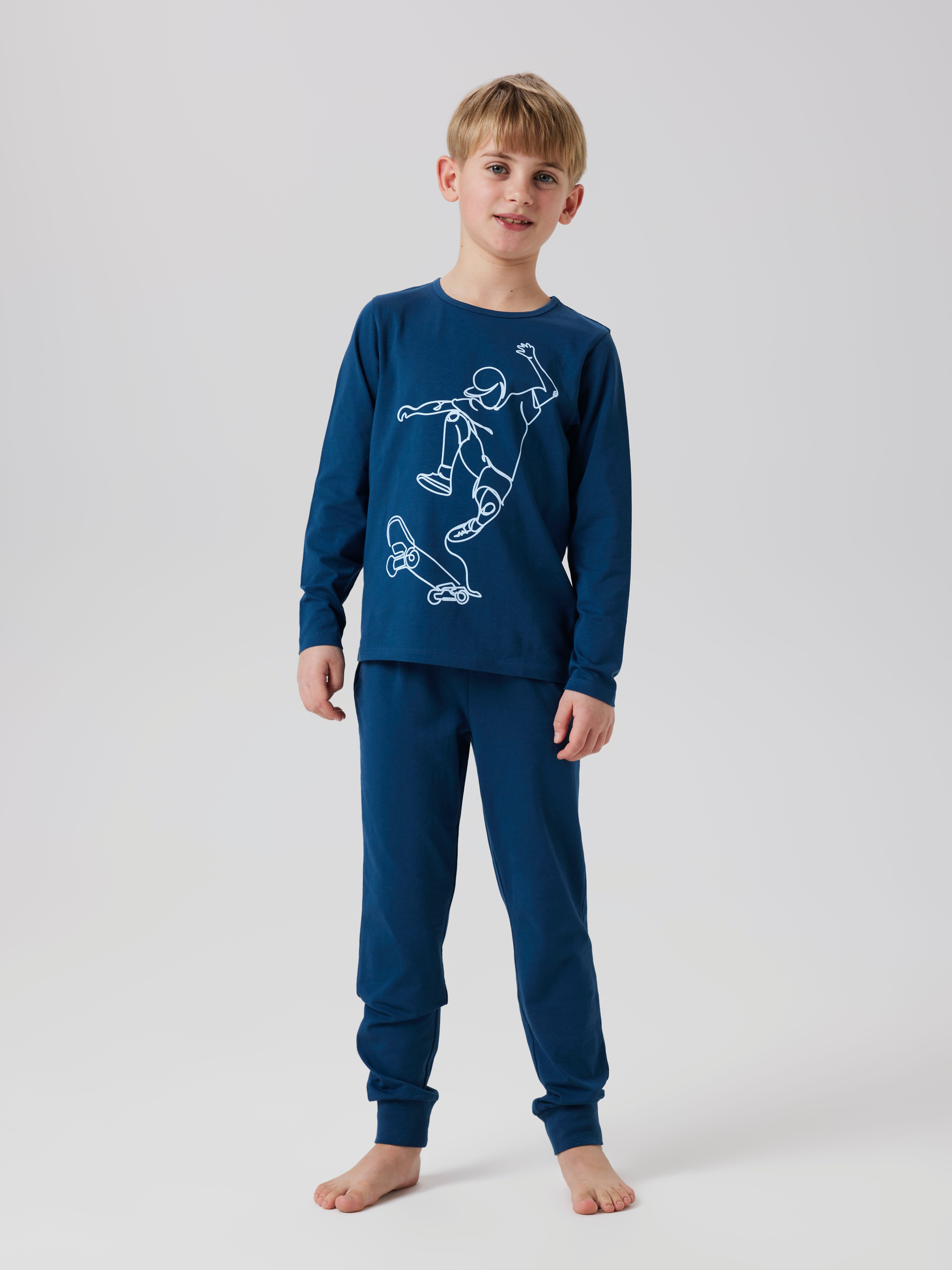 Name It Pyjama NKMNIGHTSET TITAN SKATER NOOS (Set, 2 tlg)