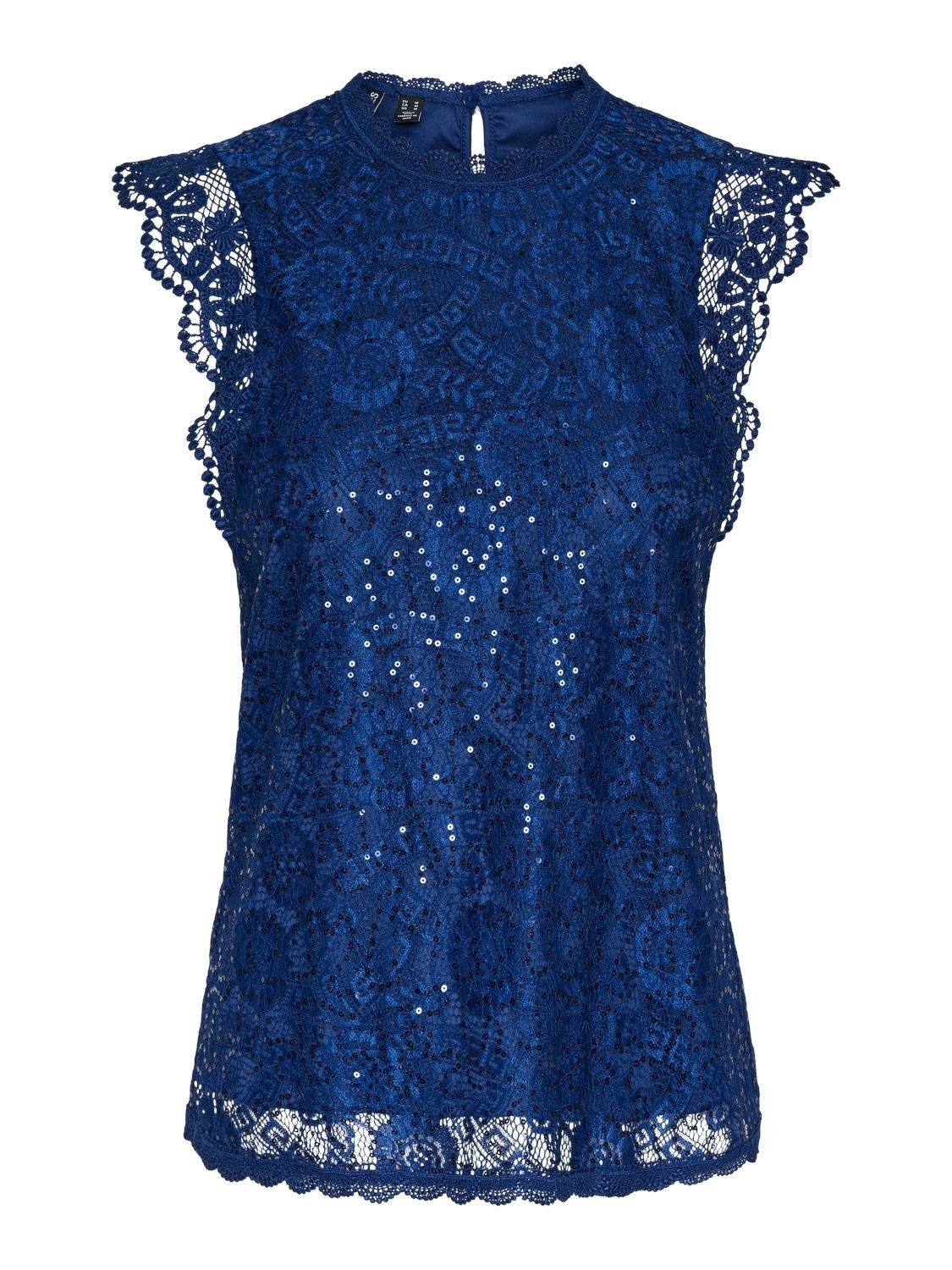pieces Spitzentop - elegantes feminines Shirt günstig online kaufen