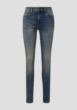 QS Stoffhose Jeans Sadie / Skinny fit / Mid rise / Skinny leg Waschung