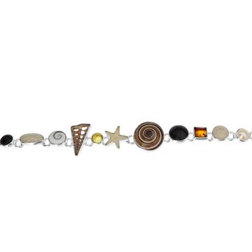 DUR Armband - Strandrausch - 17-20 cm - Silber 925/000 -, (1-tlg)