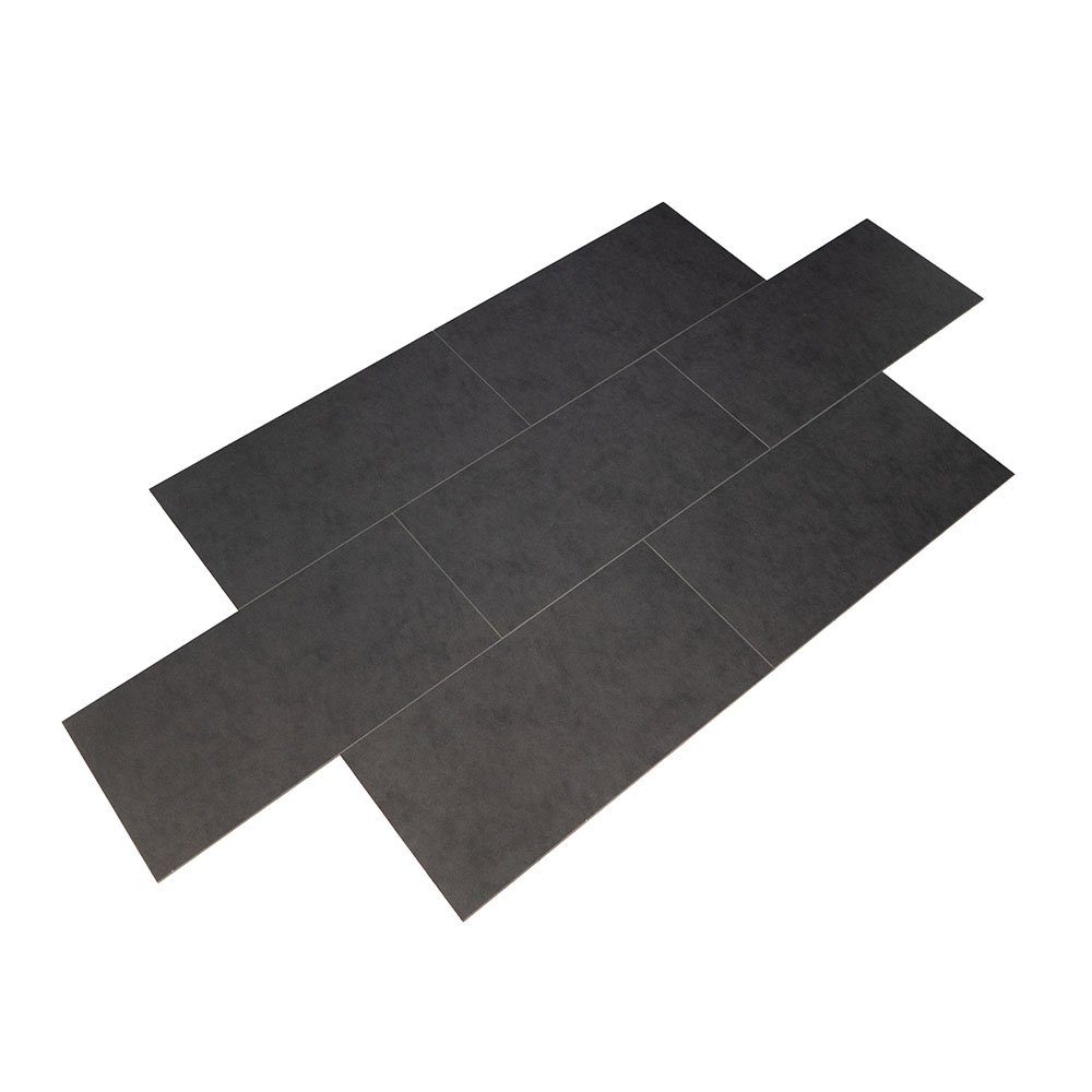 HOME DELUXE Vinylboden JULIA - Midnight Dark Marble, Selbstklebend, Fußbodenheizung geeignet, Laminat, Bodenbelag, PVC Boden | Vinylboden