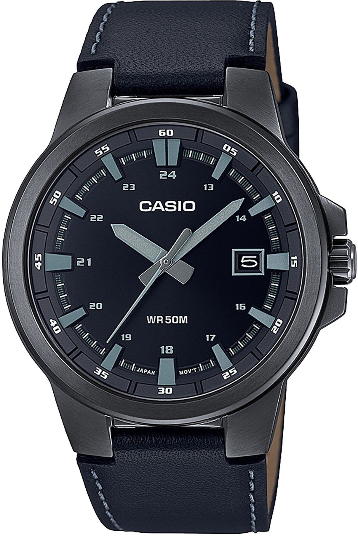 Casio Collection MTP-E173BL-1AVEF, Quarzuhr Sekunde