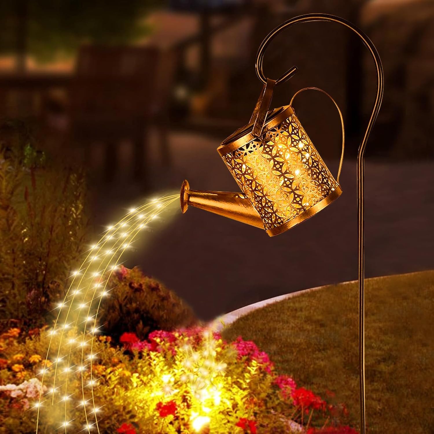 BlingBin LED Solarleuchte Solar Gießkanne Lichterkette günstig online kaufen