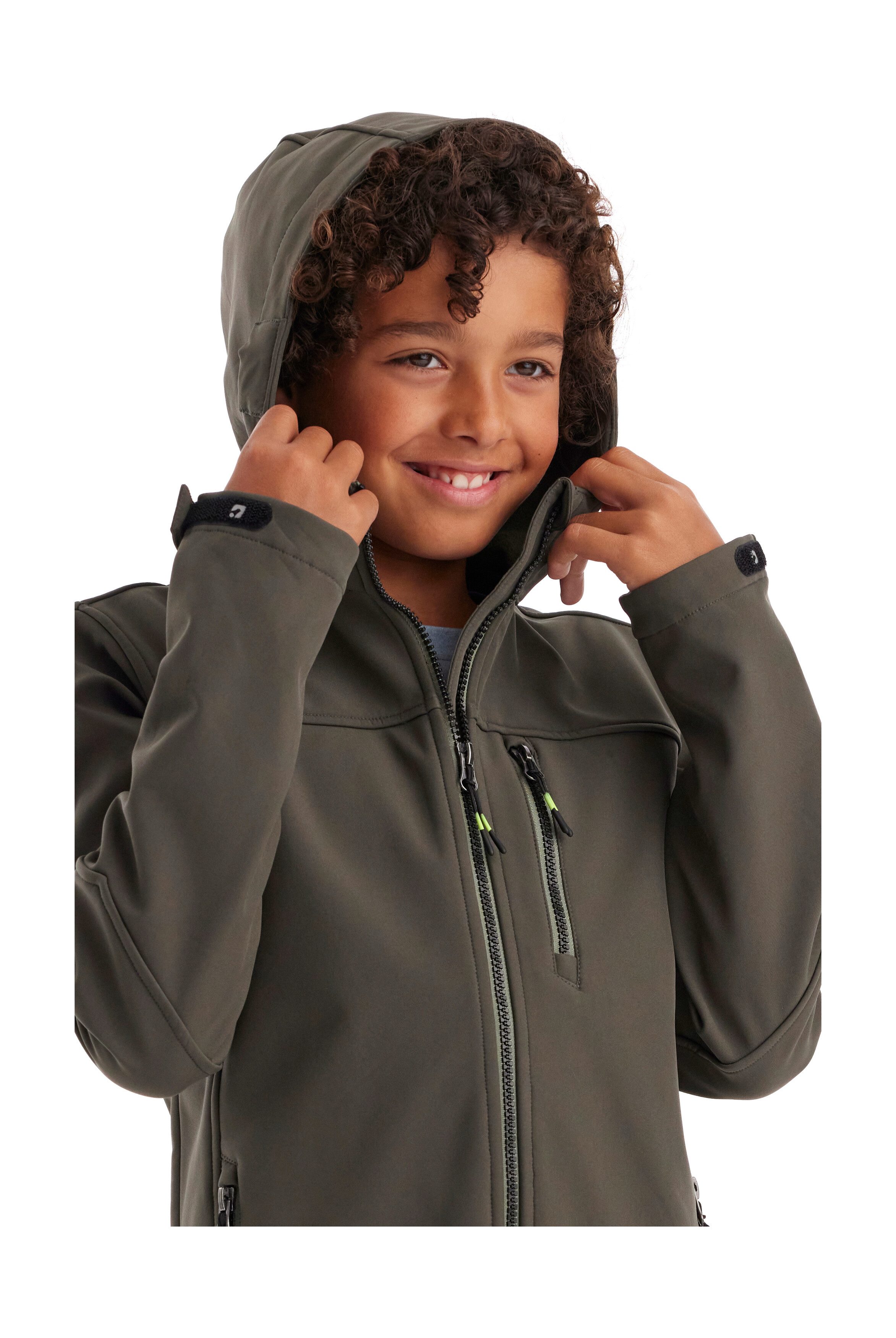 Killtec Softshelljacke Jungen Softshelljacke Wasserabweisende Softshelljacke mit Fleece und verstellbaren Details