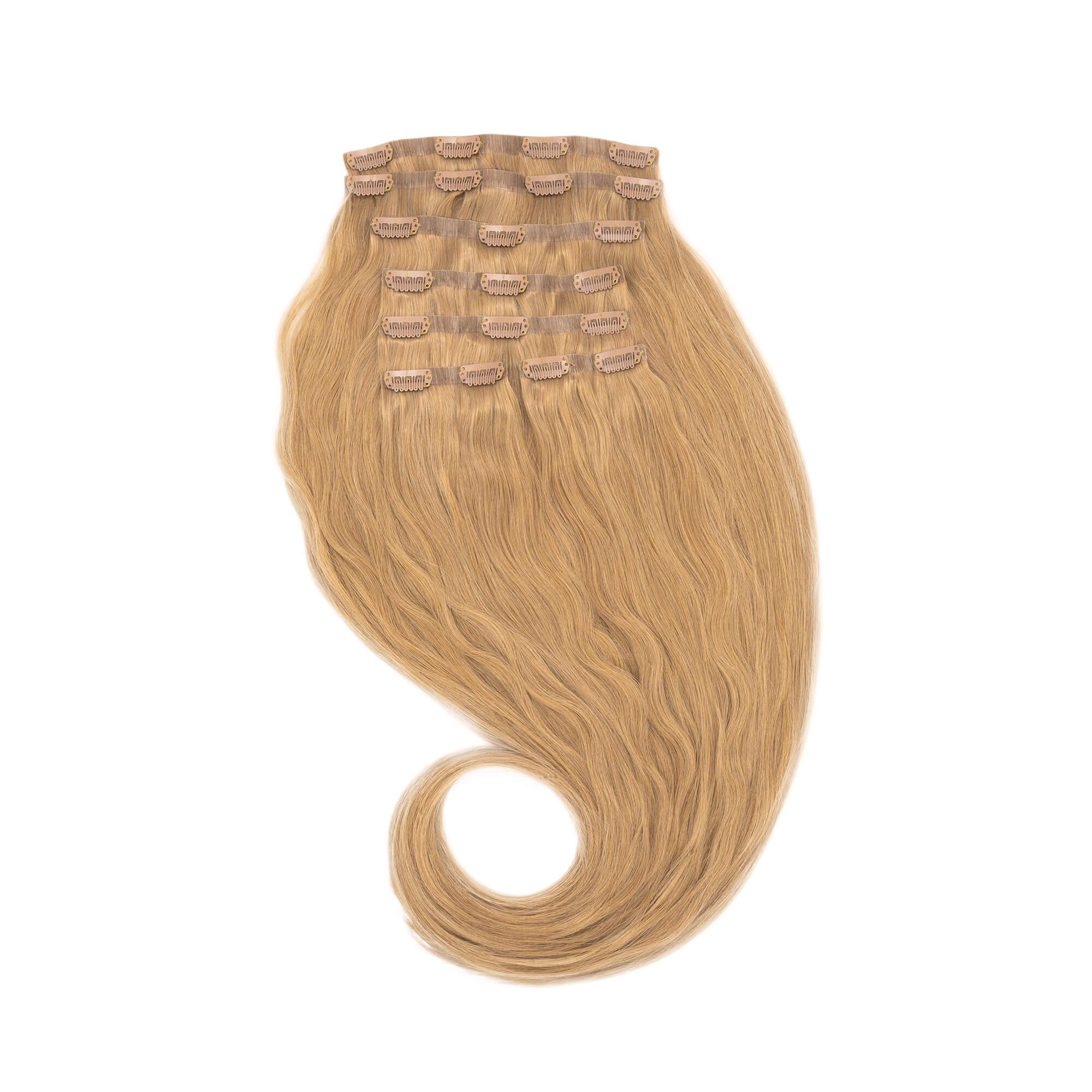 Global Extend Echthaar-Extension Clip-in-Extensions nahtlos