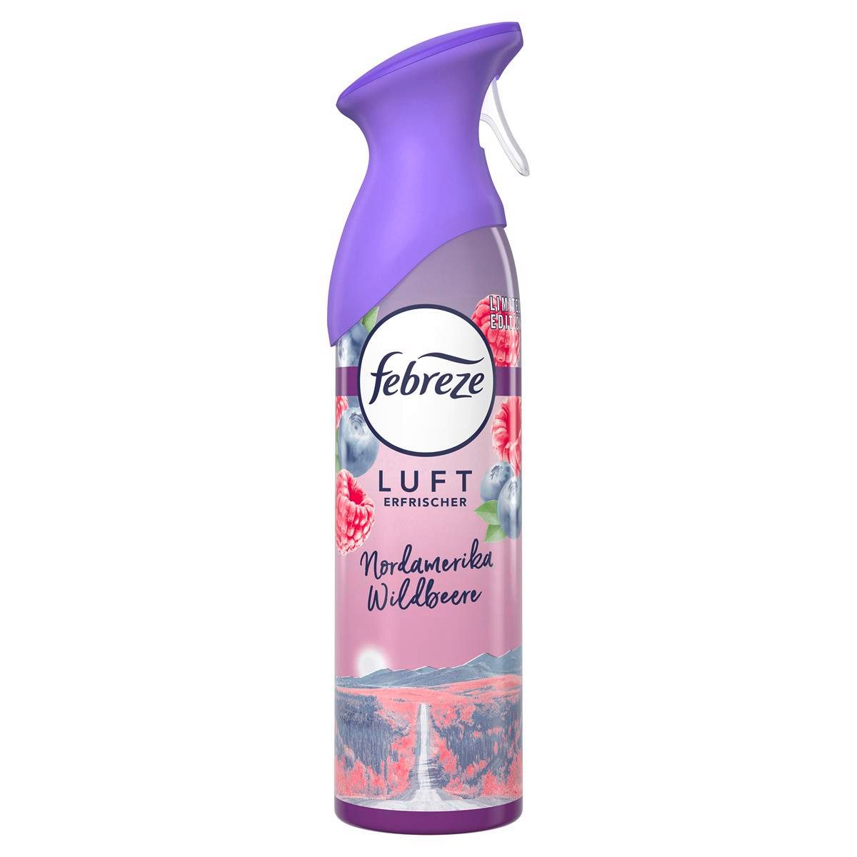 Febreze Raumduft Febreze Lufterfrischer Nordamerika Wildbeere 185ml - Raumduft (1er Pac