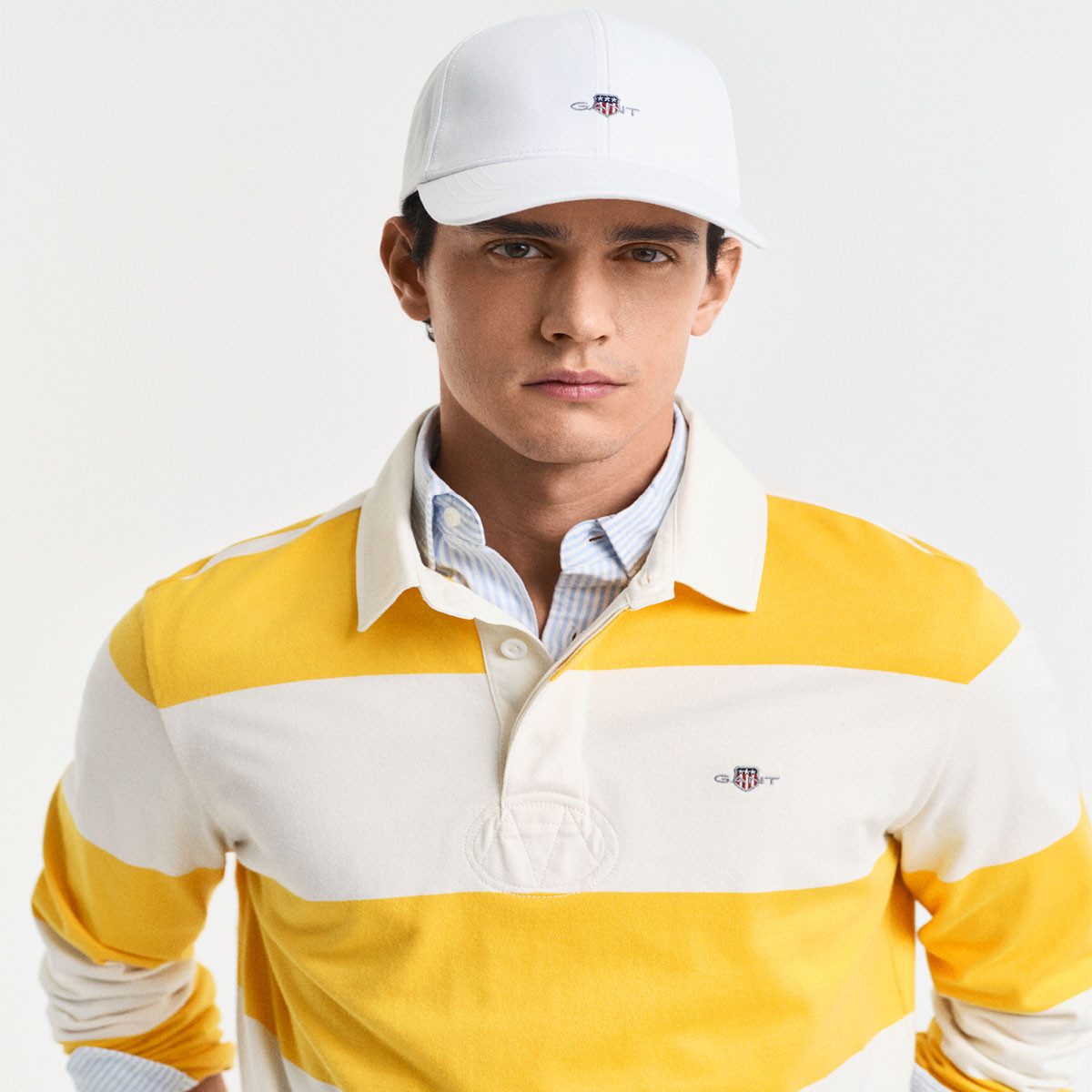 Gant Baseball Cap "HIGH SHIELD COTTON TWILL CAP", mit einer hohen Krone günstig online kaufen