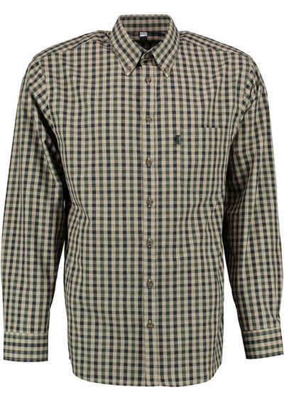 Tom Collins Langarmhemd Wielem Herren Hemd mit Button-Down-Kragen