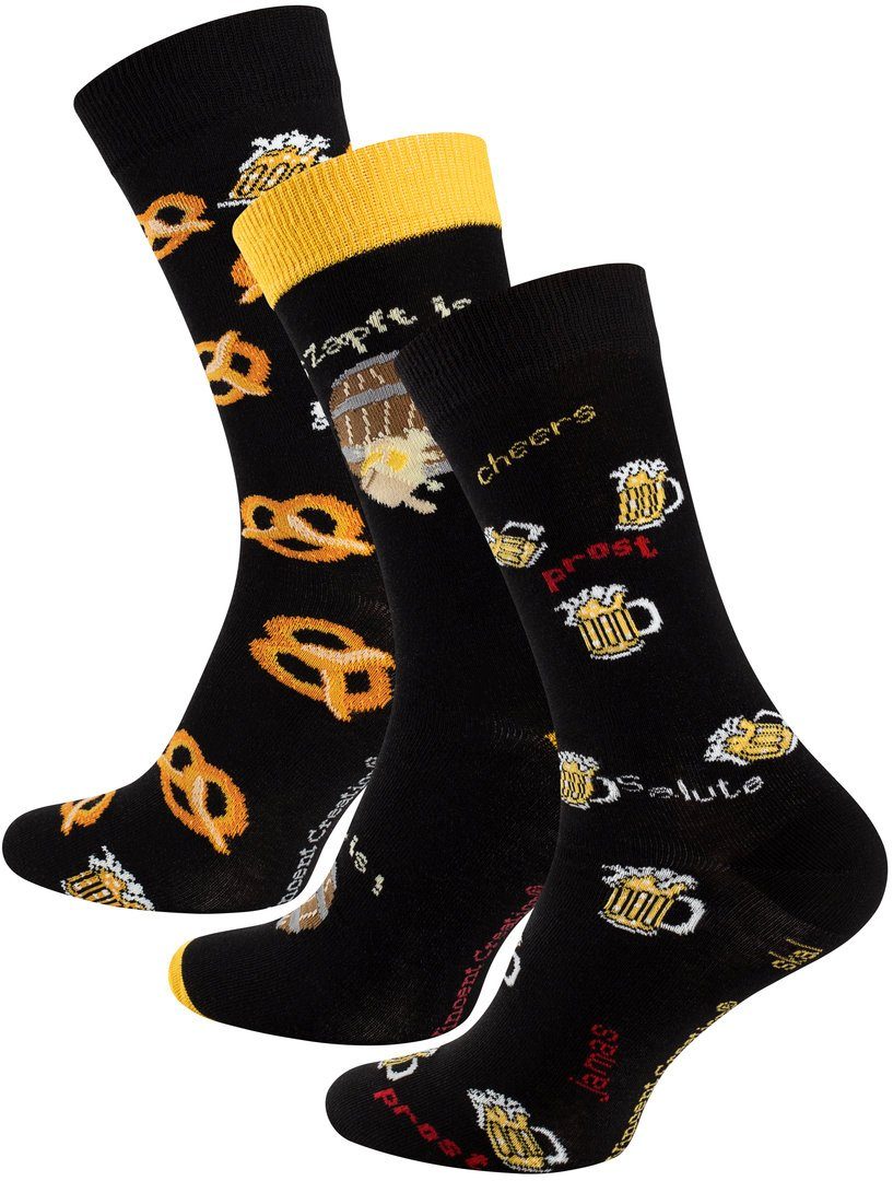 Vincent Creation® Socken (3-Paar) mit Bier günstig online kaufen