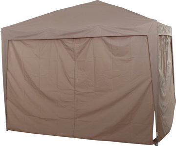 Siena Garden Pavillon Starter, mit 4 Seitenteilen, 300x300 cm