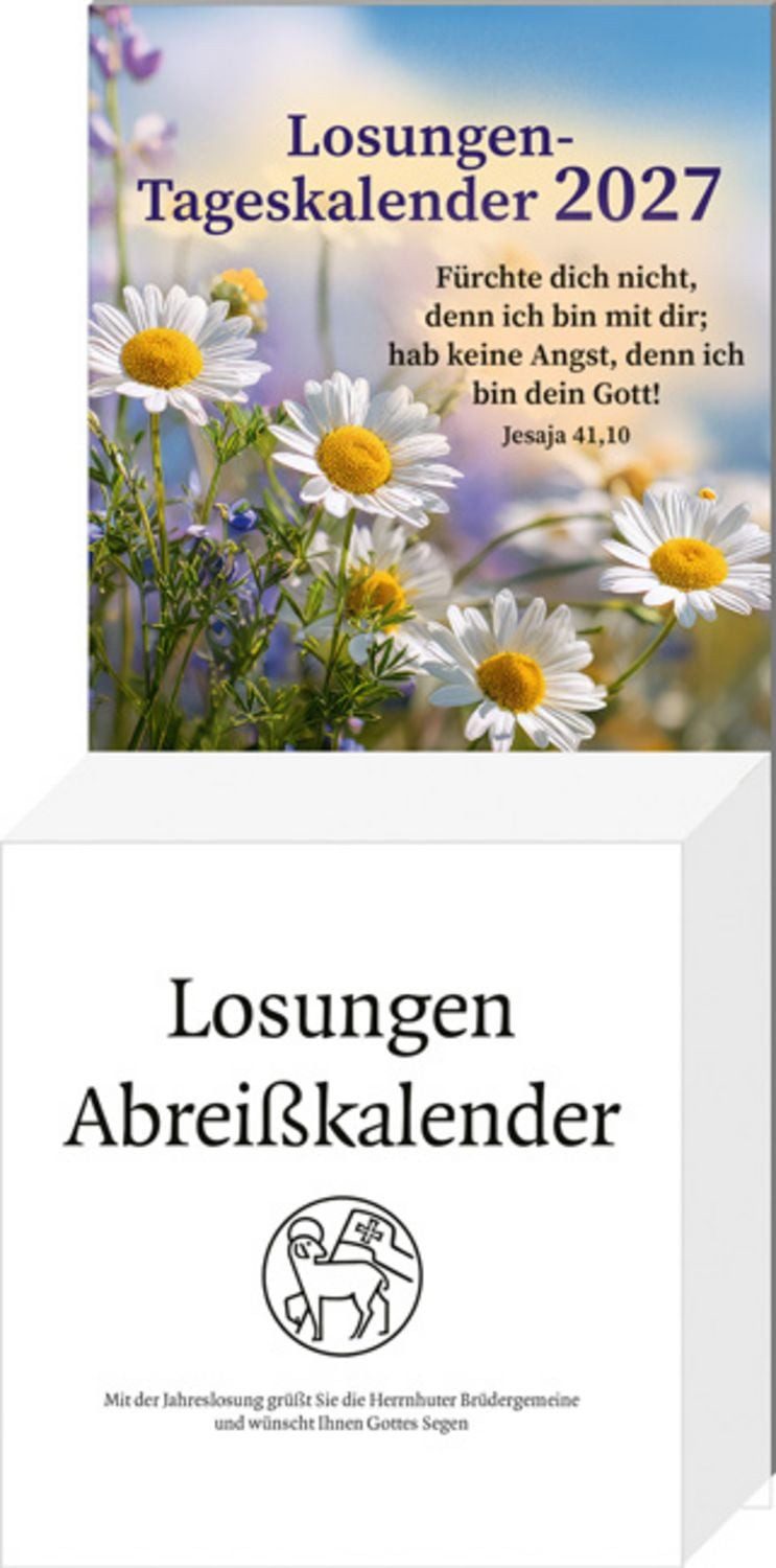 KAUFMANN Wandkalender Losungen Tageskalender 2027