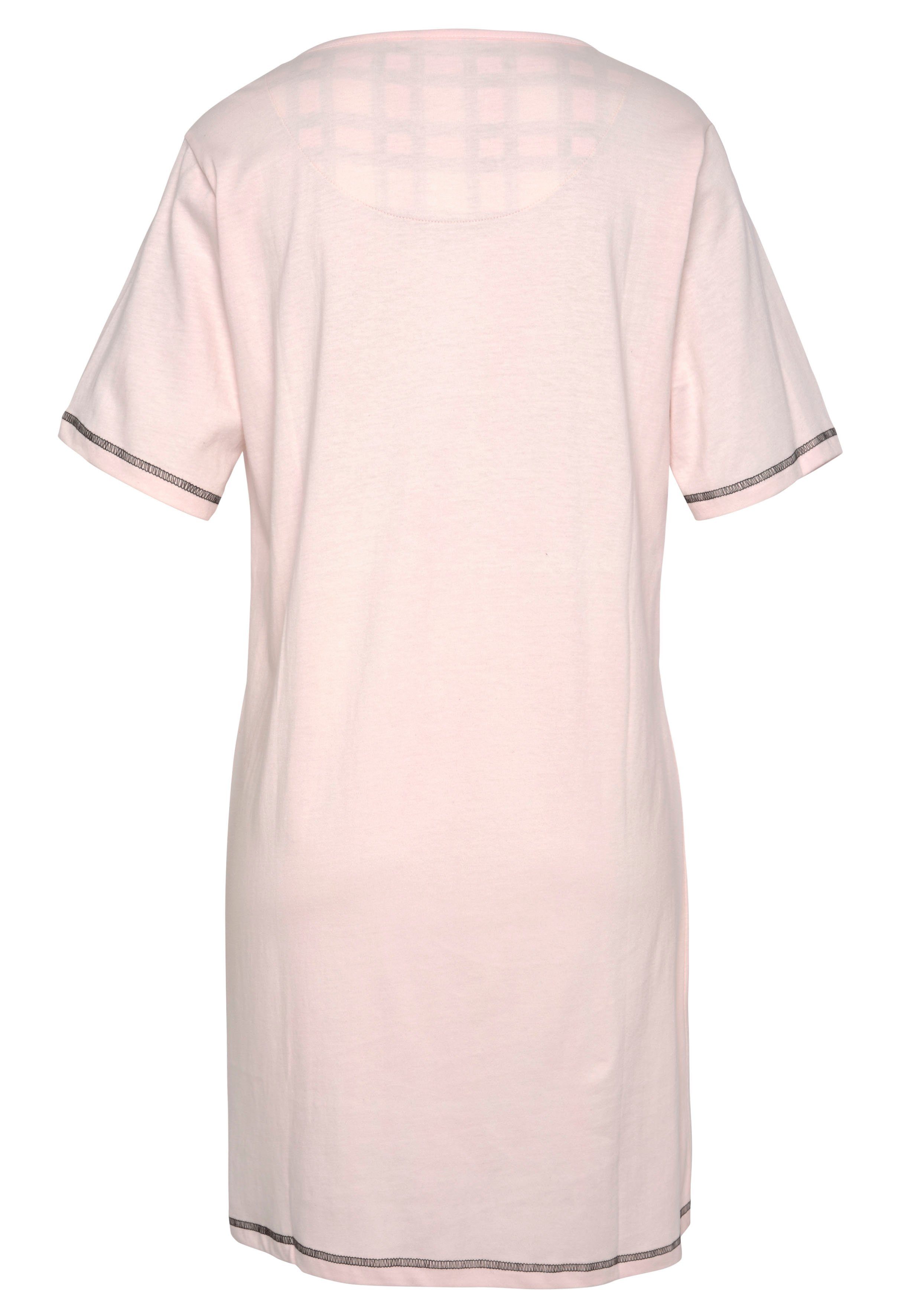 Vivance Dreams by Lascana Sleepshirt (Packung, 2 Stück) im Doppelpack mit Karomuster – Bild 5 von 5