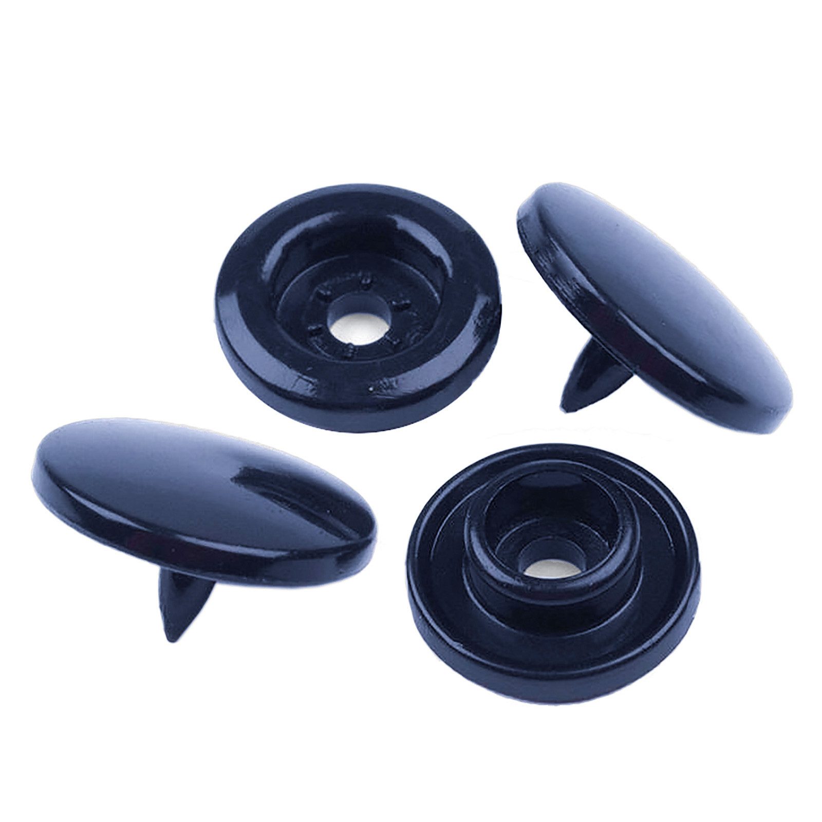maDDma Druckknopf 50 Druckknöpfe rund Snaps Druckknopf Snap Button Knöpfe, 12mm
