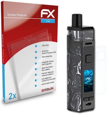 atFoliX Schutzfolie Displayschutz für Smok RPM80, (2 Folien), Ultraklar und hartbeschichtet