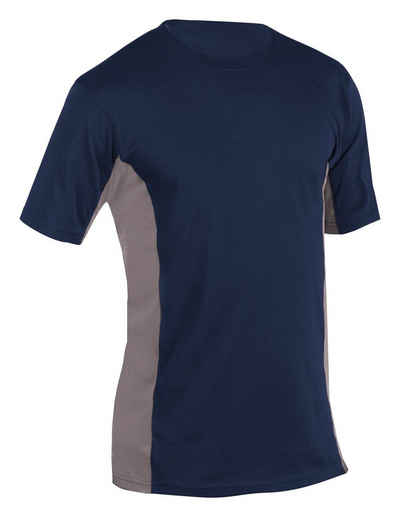 Promodoro Funktionsshirt T-Shirt Function Contrast Größe XL navy-grau