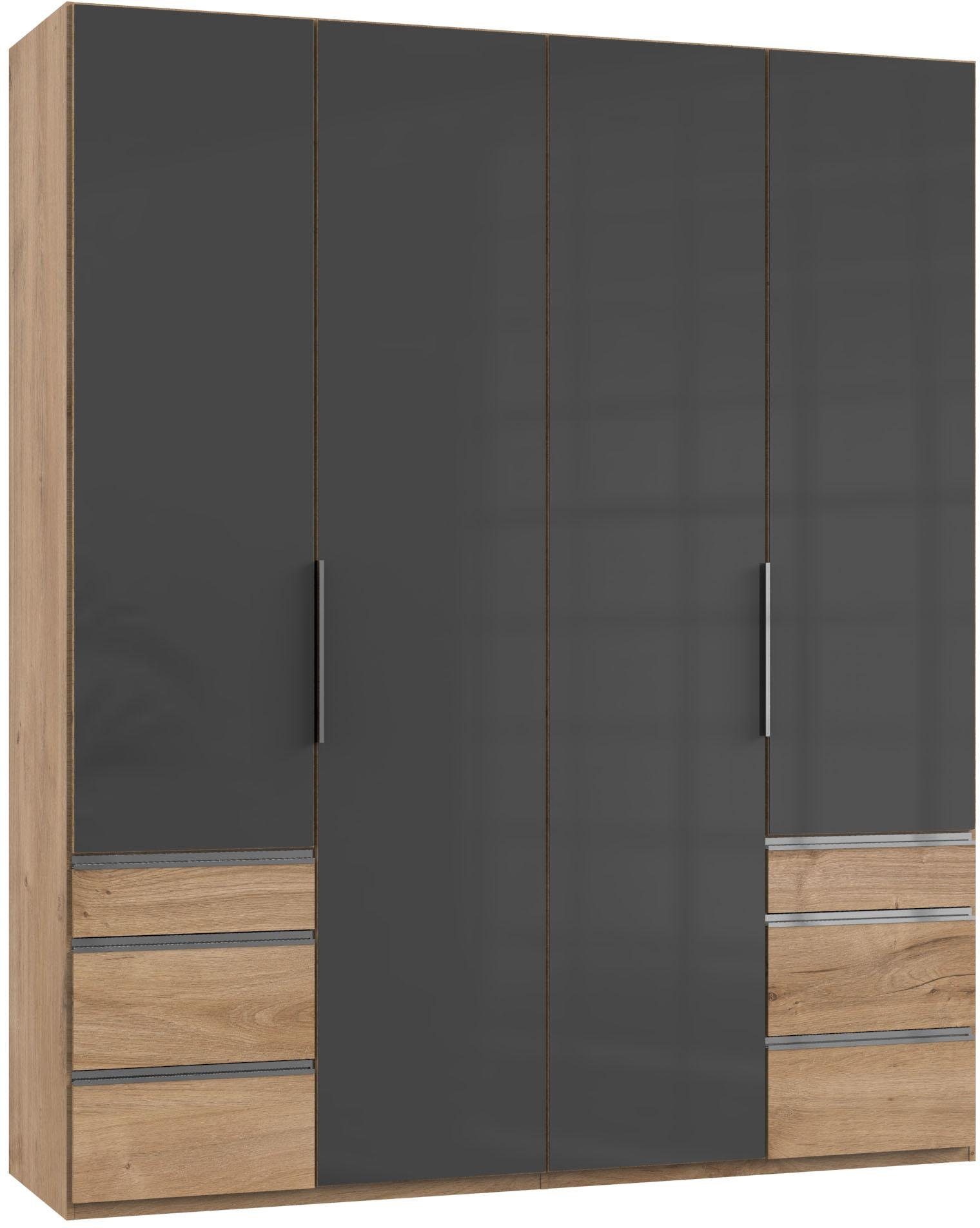 Wimex Kleiderschrank Level by fresh to go mit vollflächigen Glastüren