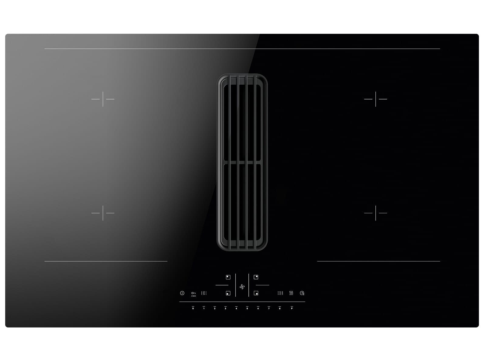 Amica Kochfeld mit Dunstabzug 1195380, Timer, TouchControl-Bedienung