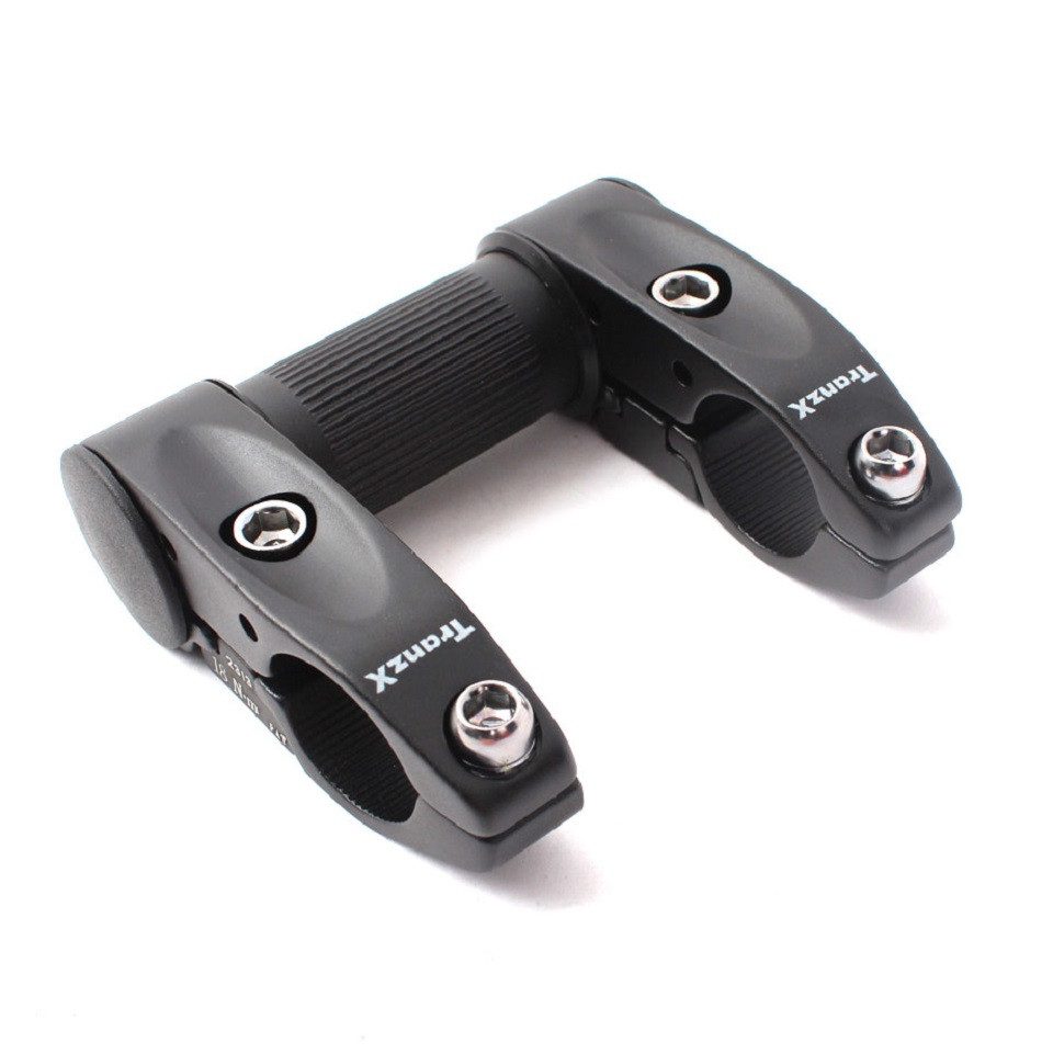 KHEbikes Lenkervorbau MTB Lenkerklemmen TRANZ X 25,4 mm verstellbar Aluminium