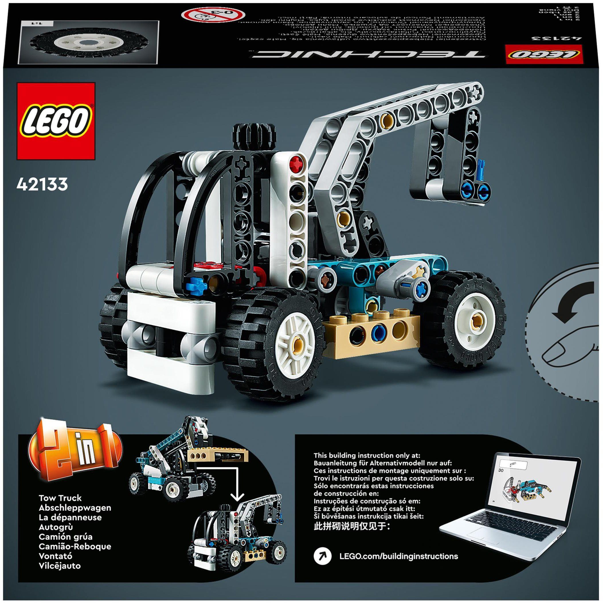 (42133), Teleskoplader Technic, LEGO® Konstruktionsspielsteine (143 LEGO® St)
