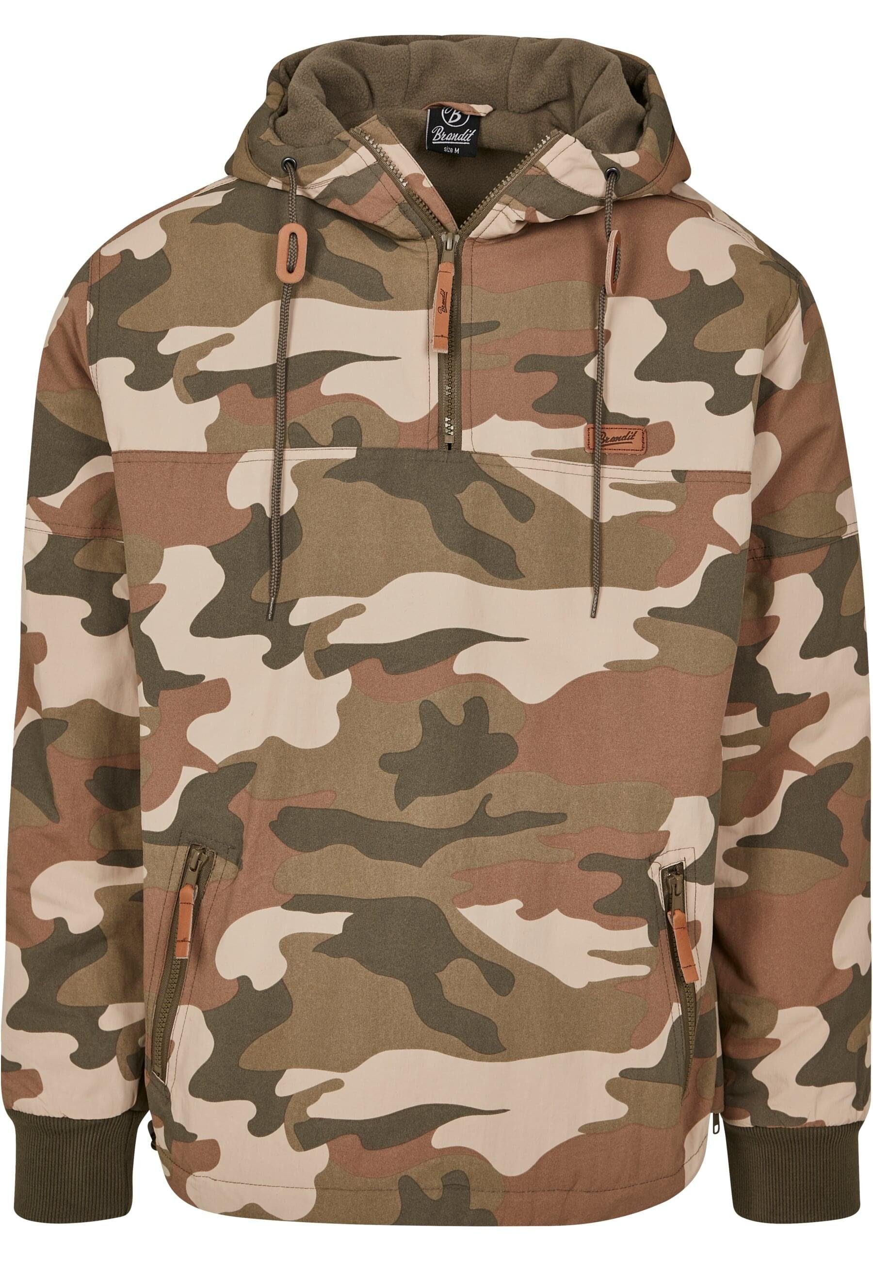 Over Windbreaker (1-St) Pull Sommerjacke woodcamo Herren Brandit