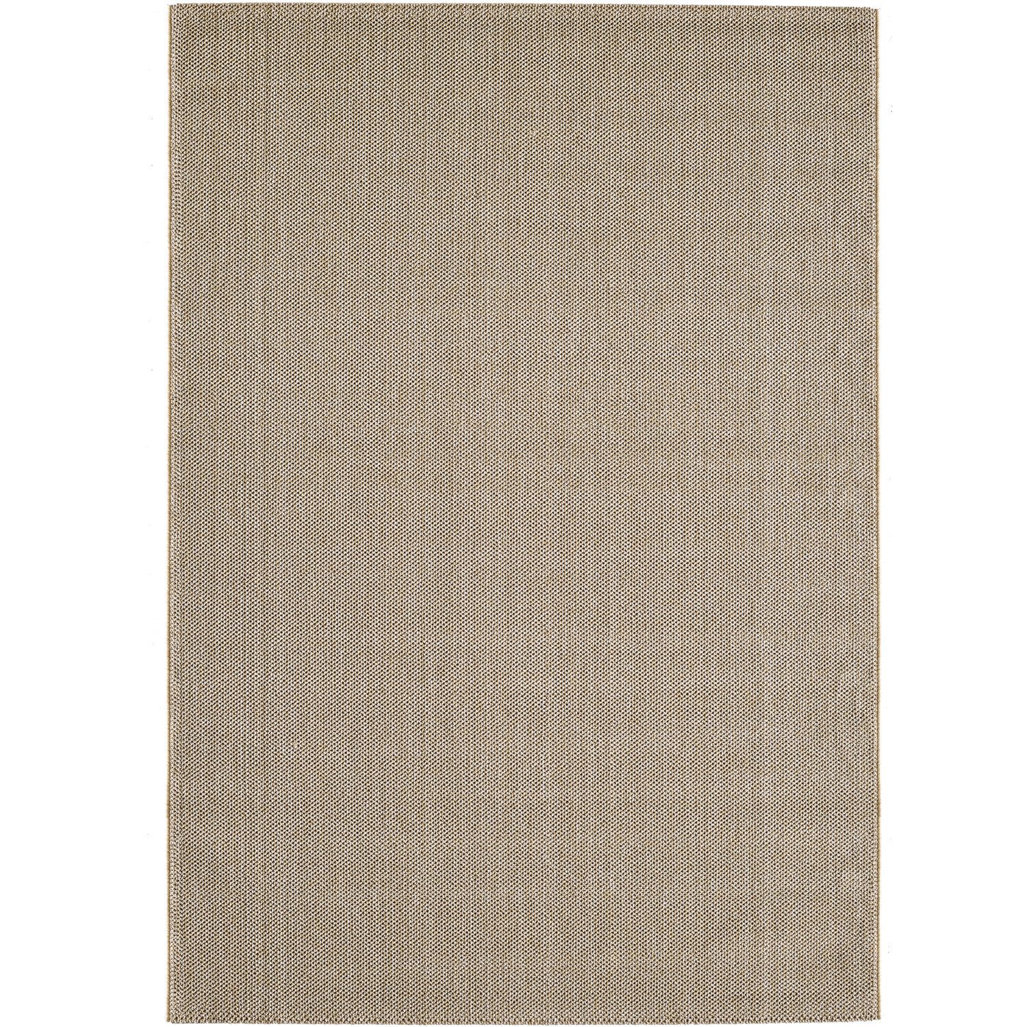 KADIMA DESIGN Teppich CIMA Küche Küchenläufer Teppichläufer Flur Waschbar Bettvorleger, Läufer, Höhe: 7 mm, Beige, 80x250 cm, Strapazierfähig Flurläufer Einfarbig Waschbar