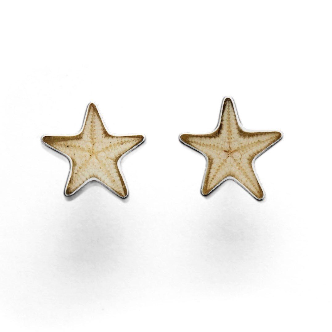 Kleine Silber-Ohrstecker Mit Seestern-Motiv – 925er Sterlingsilber | Schmuck Für Jeden Tag