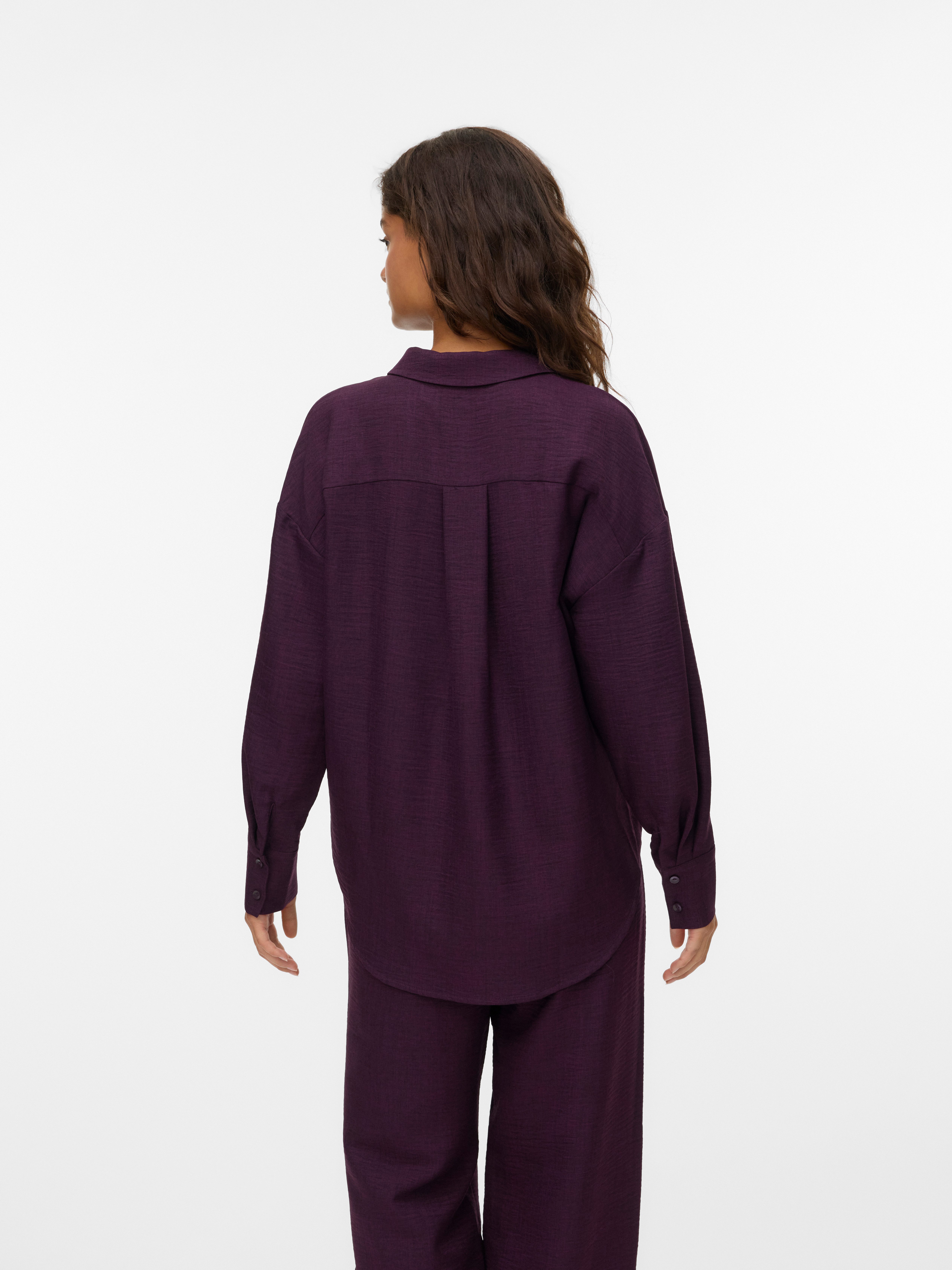 Vero Moda Langarmbluse VMMELANEY QUEENY LS SHIRT WVN NOOS günstig online kaufen