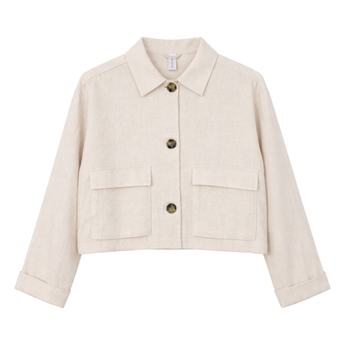 MAZINE Blouson Mazine Short Linen Jacket - Sommerjacke