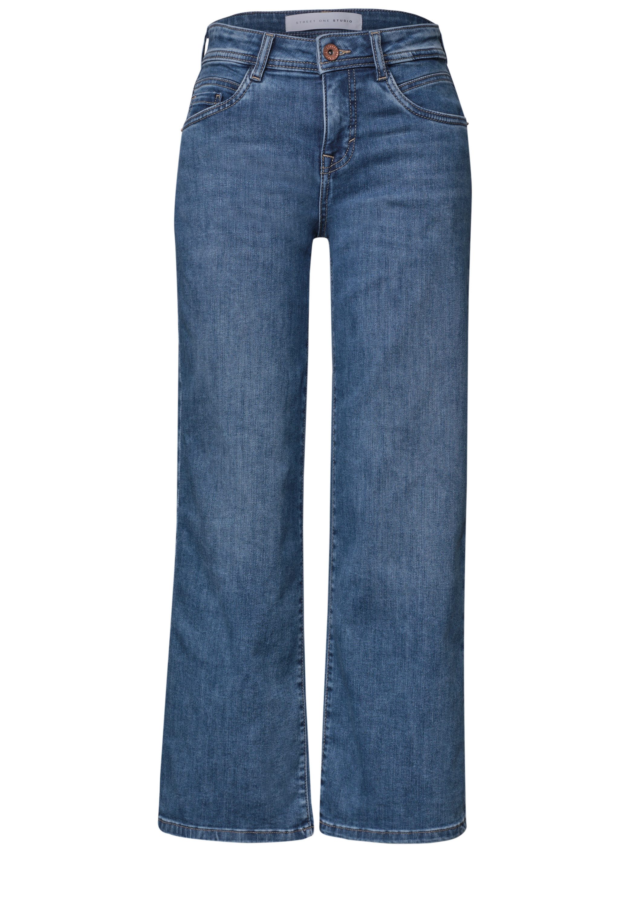 STREET ONE STUDIO Loose-fit-Jeans 5-Pocket-Style – Bild 5 von 5