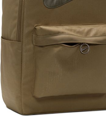 Nike Cityrucksack NK HERITAGE BKPK - MTLC MTRL NEUTRAL OLIVE/NEUTRAL OLIVE/ME