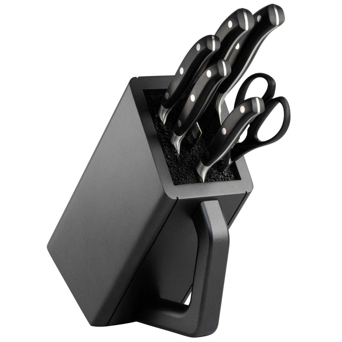 Victorinox Allzweckmesser Victorinox Kochmesser-Block 6tlg. mit Nylon Einlage, Küchenmesser, Kochmesser