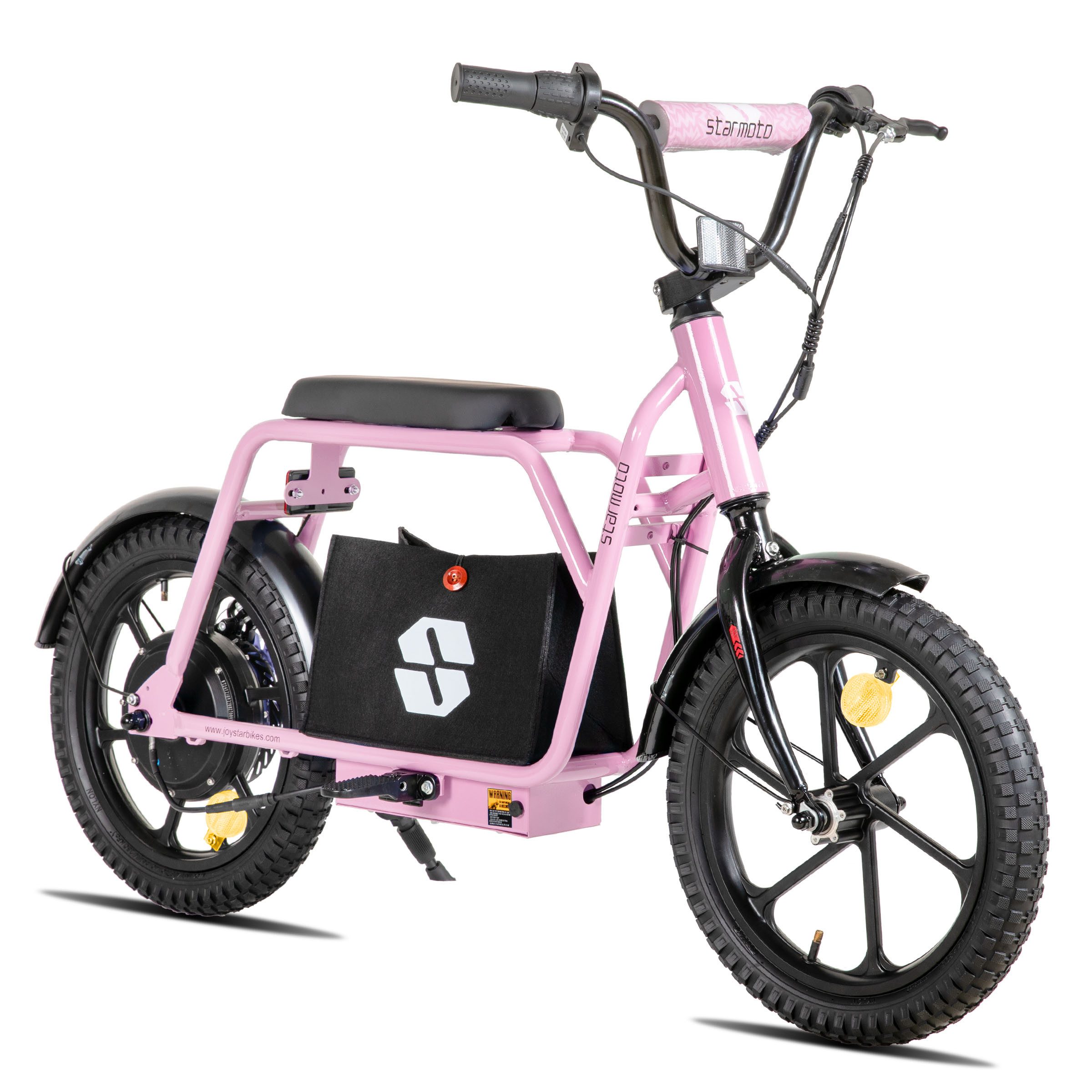 HILAND E-Bike Kinder-Elektromotorrad 16Zoll 250W E-Kinderroller 6–10Jahre 6 Farben