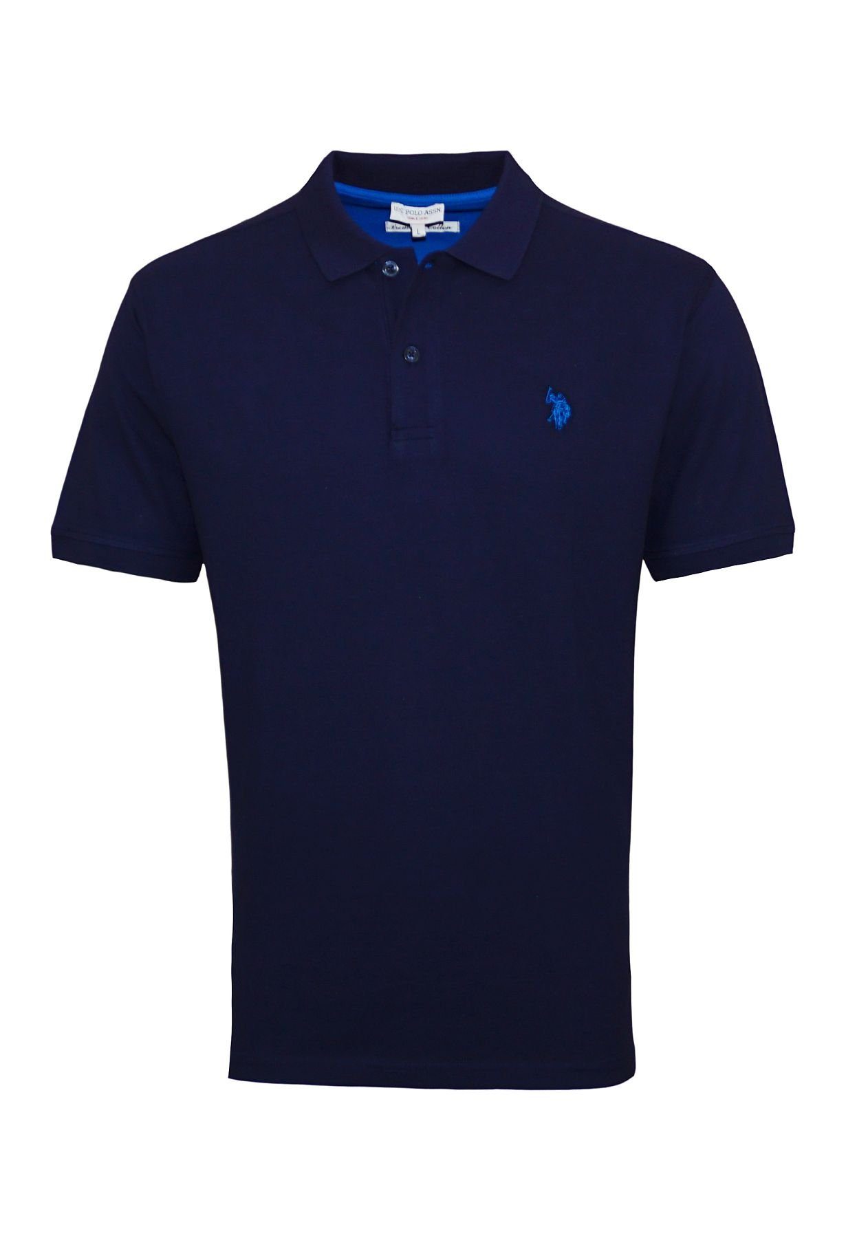 U.S. Polo Assn Poloshirt Shirt Poloshirt Basic Polo Shortsleeve (1-tlg) dunkelblau