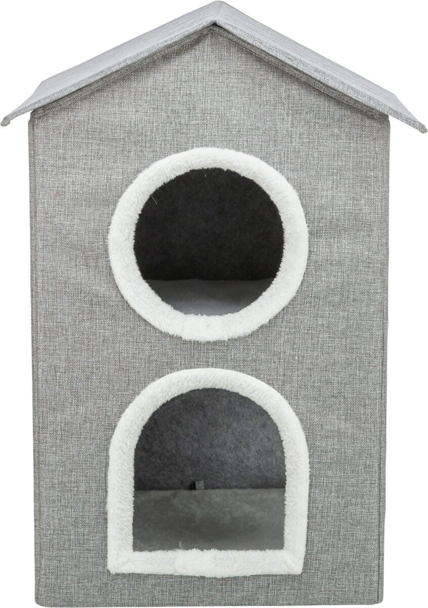 TRIXIE Tierhöhle Höhle Nora - hellgrau - 47 × 67 × 47 cm