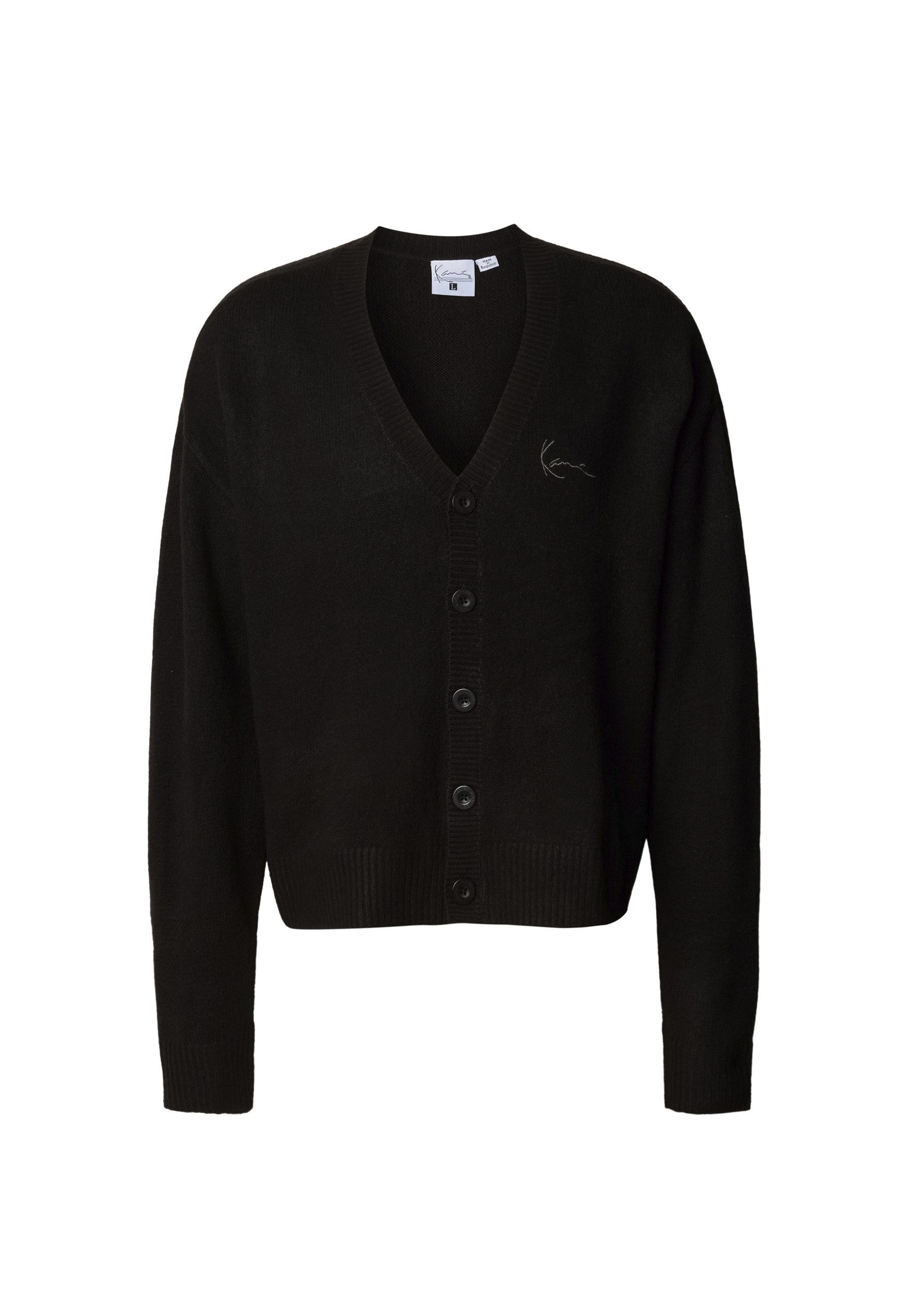 Karl Kani Cardigan Karl Kani Signature Knit Cardigan (1-tlg)