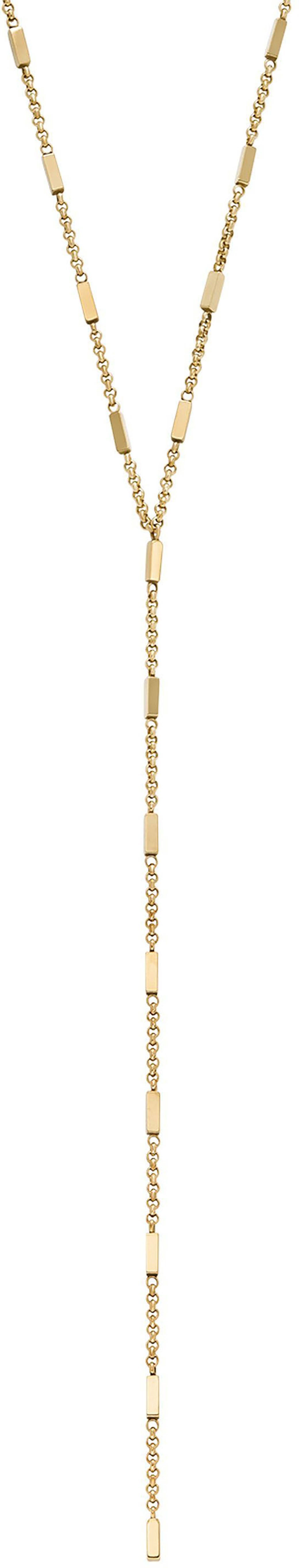 Fossil Y-Kette Schmuck Geschenk Edelstah...