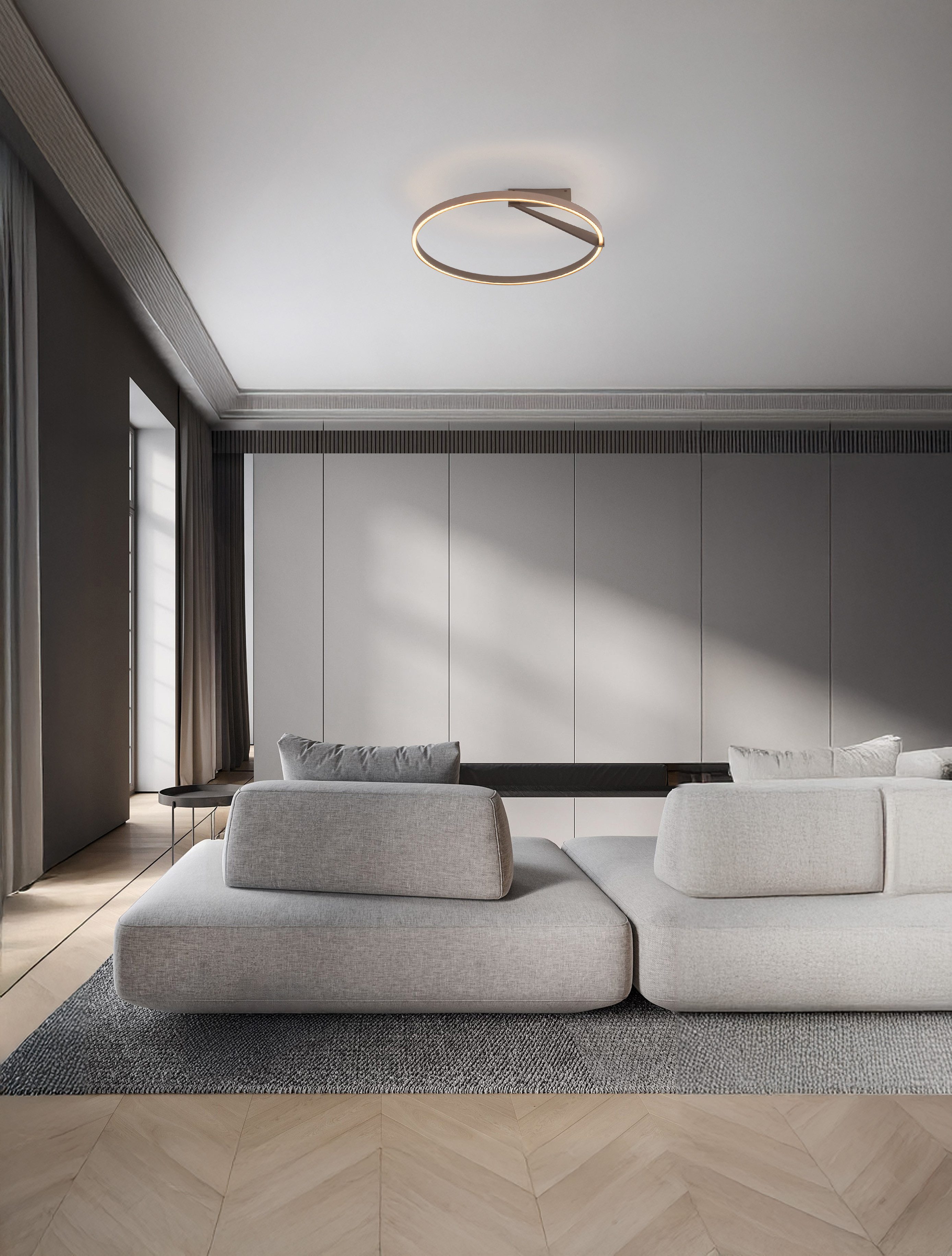Nova Luce Deckenleuchte TILIA, LED fest integriert, warmweiß - kaltweiß