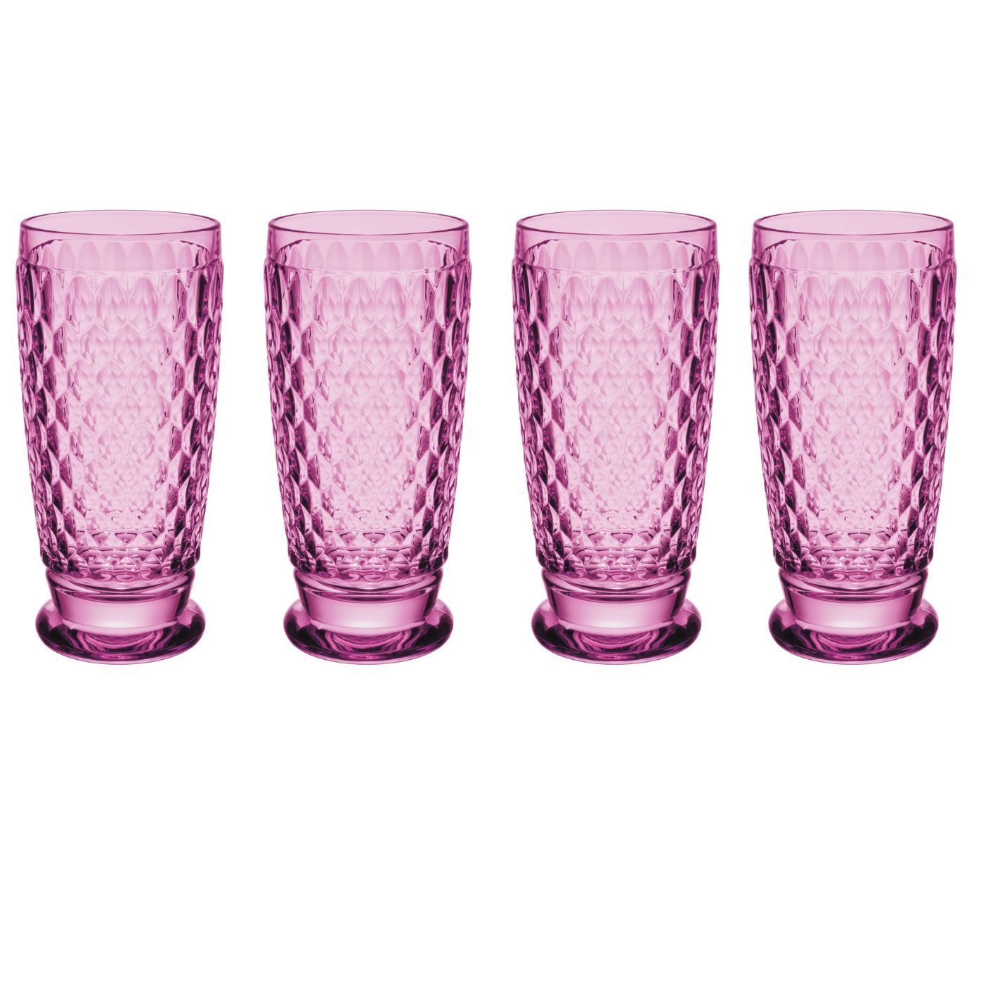 Villeroy & Boch Longdrinkglas Boston Berry, Kristallglas, Spülmaschinenfest
