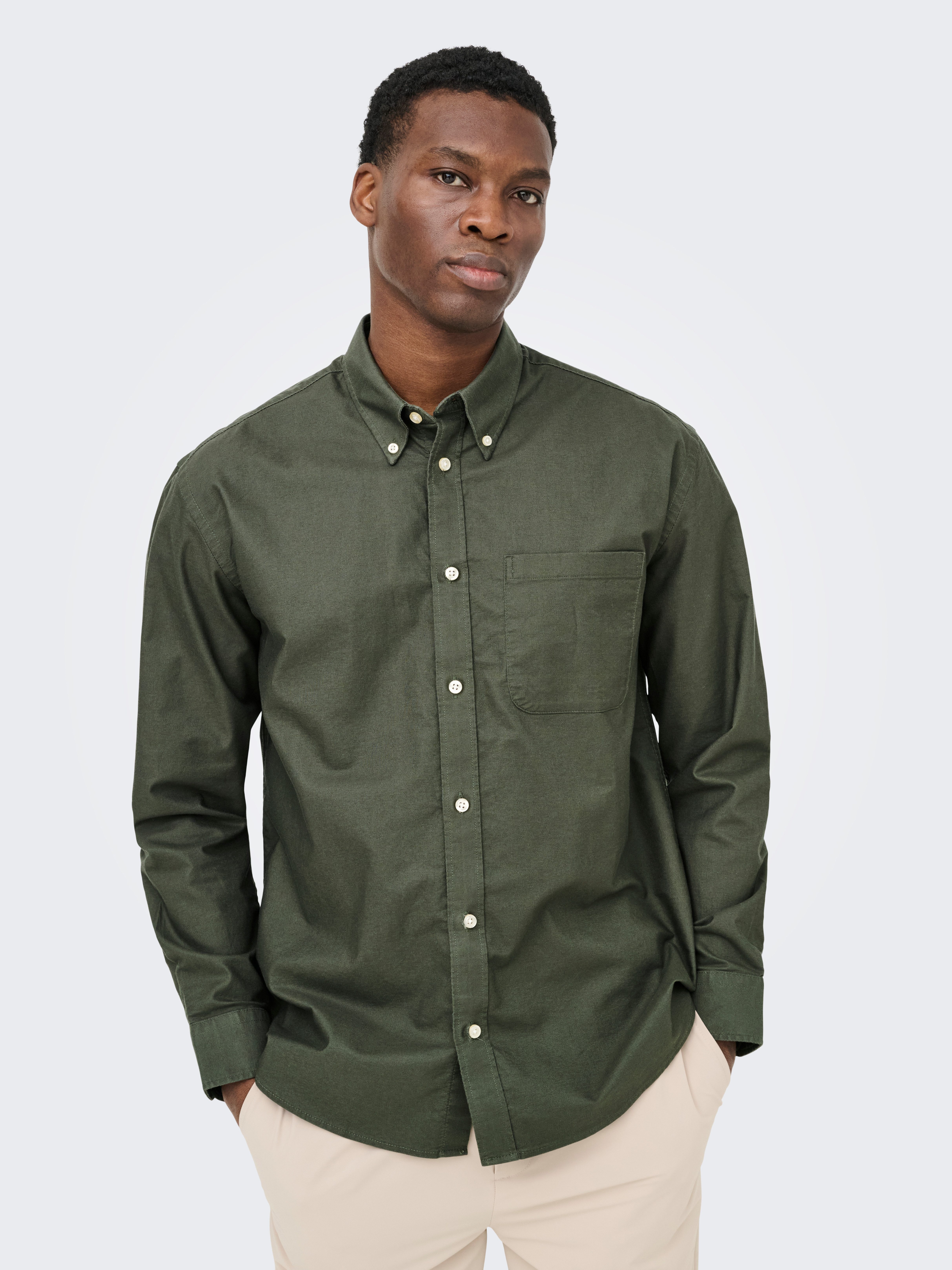 Langarmhemd ONSOXFORD LS SHIRT FRML NOOS