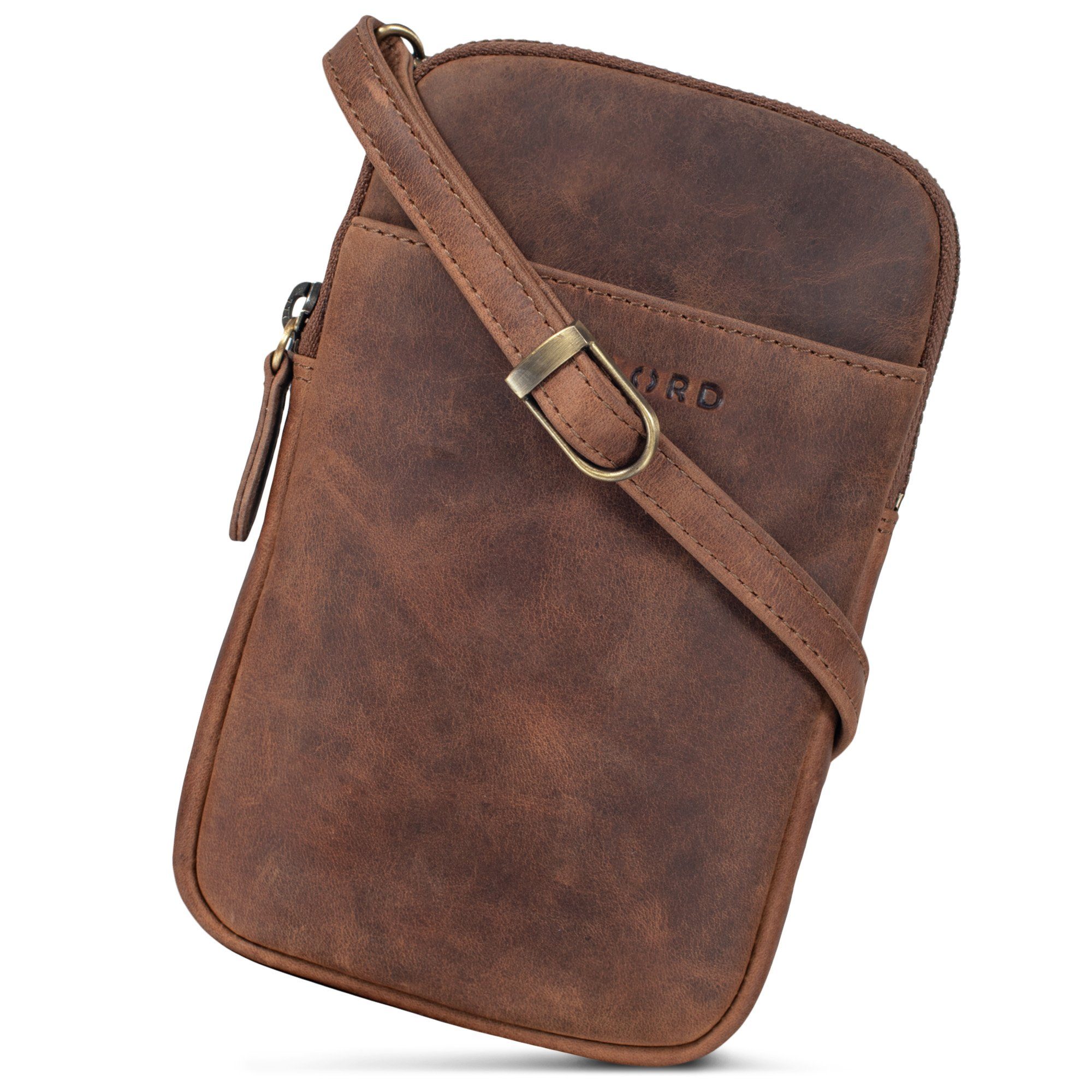 STILORD Handtasche "Loki" Brustbeutel Leder Handytasche günstig online kaufen