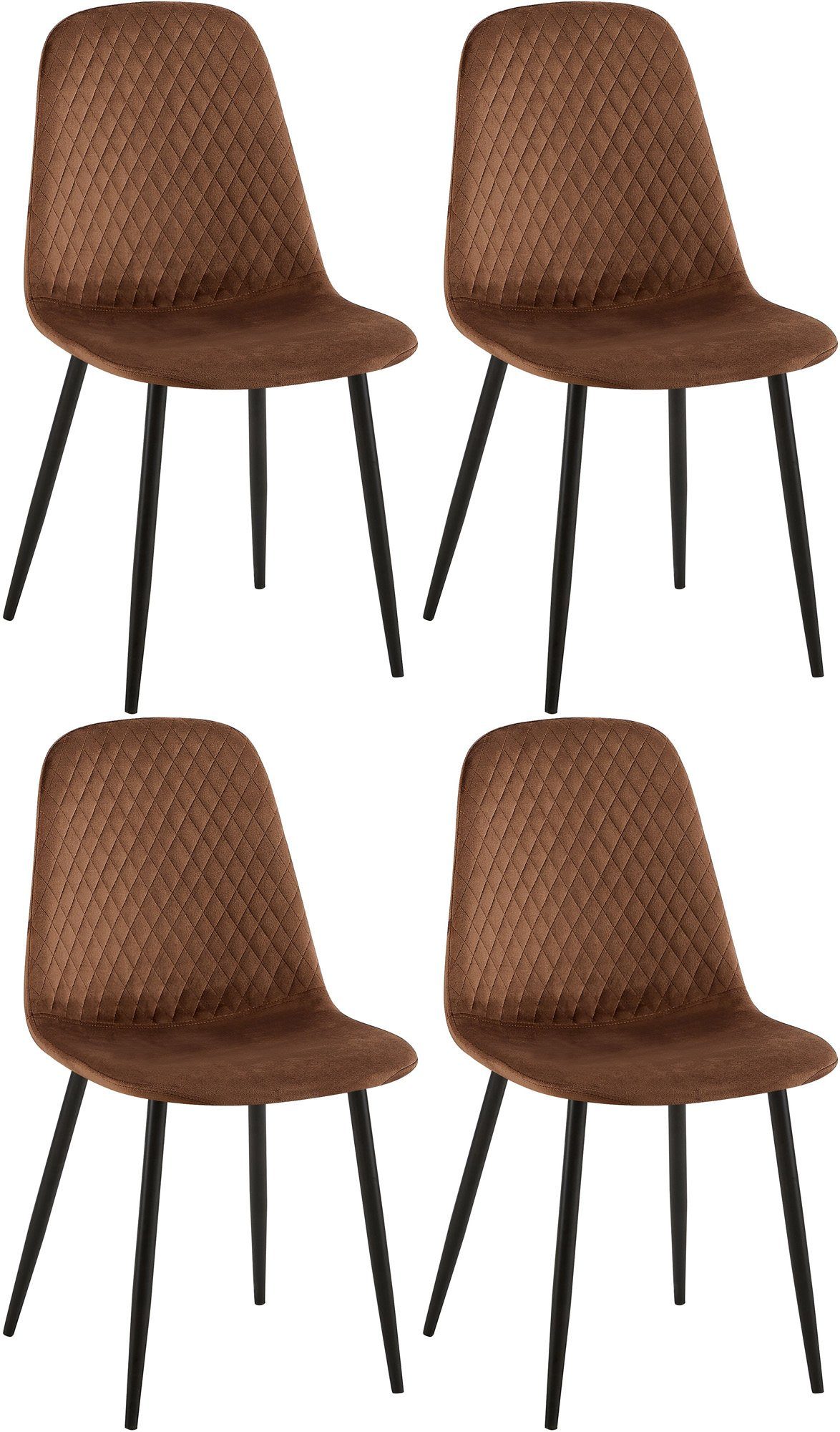CLP Esszimmerstuhl Giverny (4er Set), mit günstig online kaufen