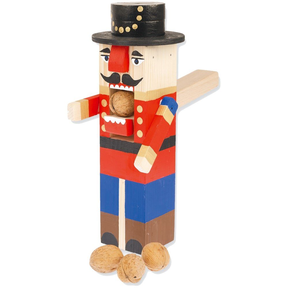 matches21 HOME & HOBBY Nussknacker Massivholz Bausatz Kinder Holzbaukasten günstig online kaufen