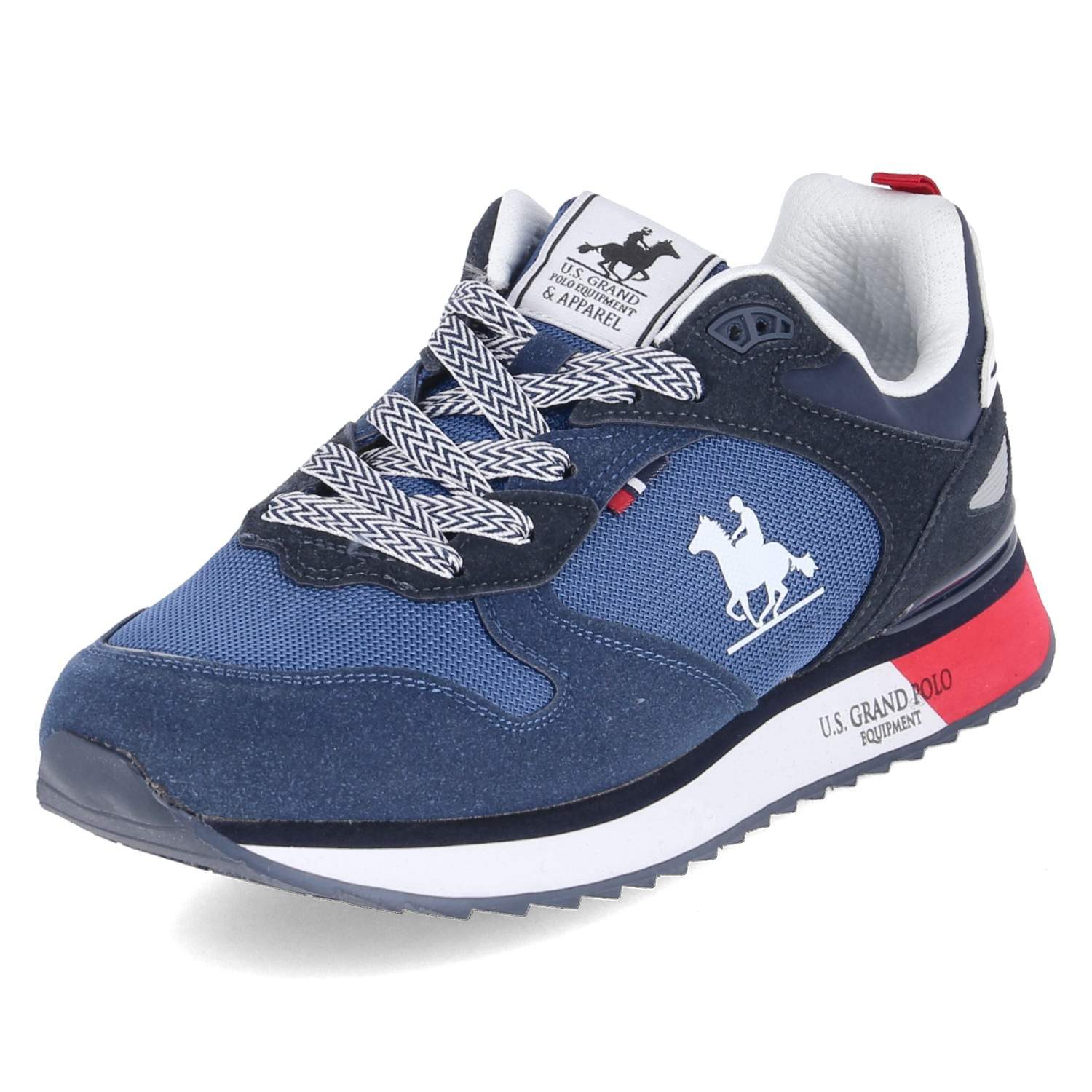 U.S. GRAND POLO U.S. Grand Polo GPM513900-3232 SP Herren Textil & Synthetik blau Schnürschuh