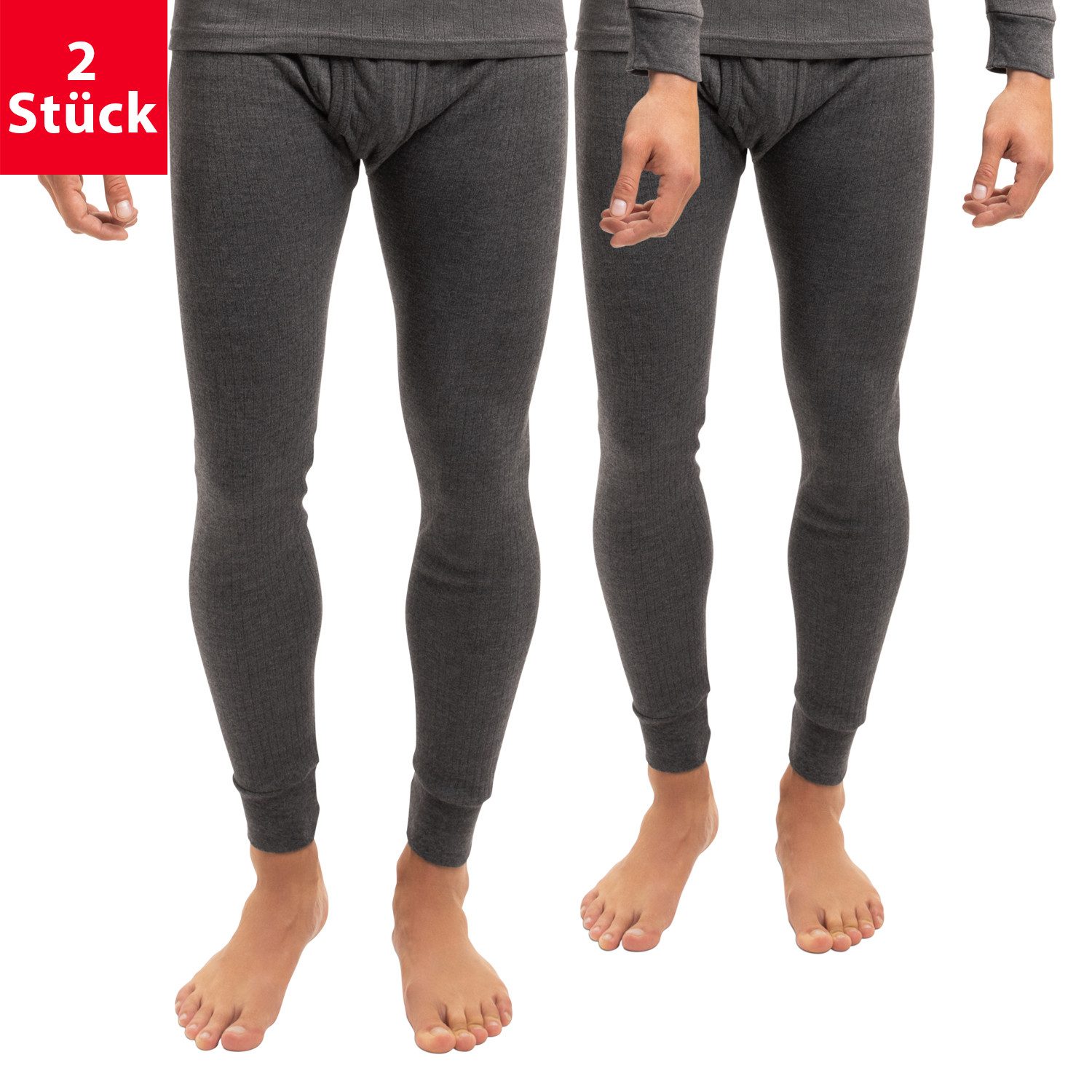 Funktionshose 2er Pack Herren Ski-Thermo Unterhose
