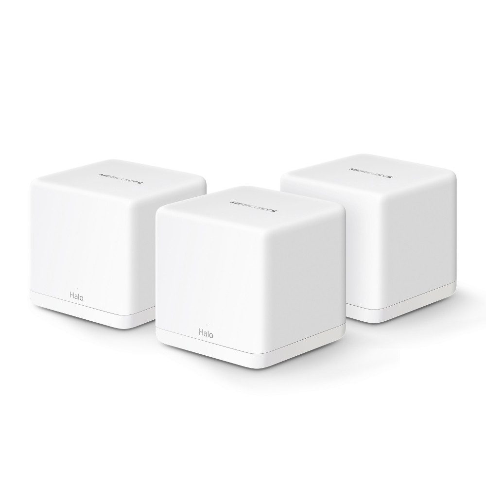 Mercusys Halo H1500X AX1500 Whole Home Mesh-System Wi-Fi 6 3er Pack WLAN-Router