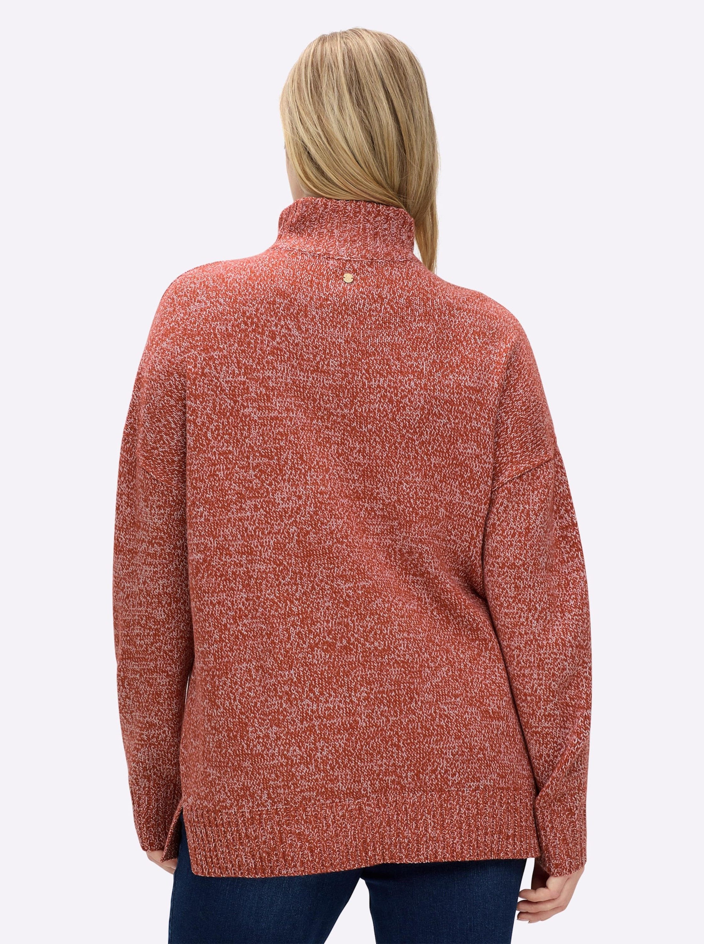 Sheego Strickpullover Pullover Langarm Jersey