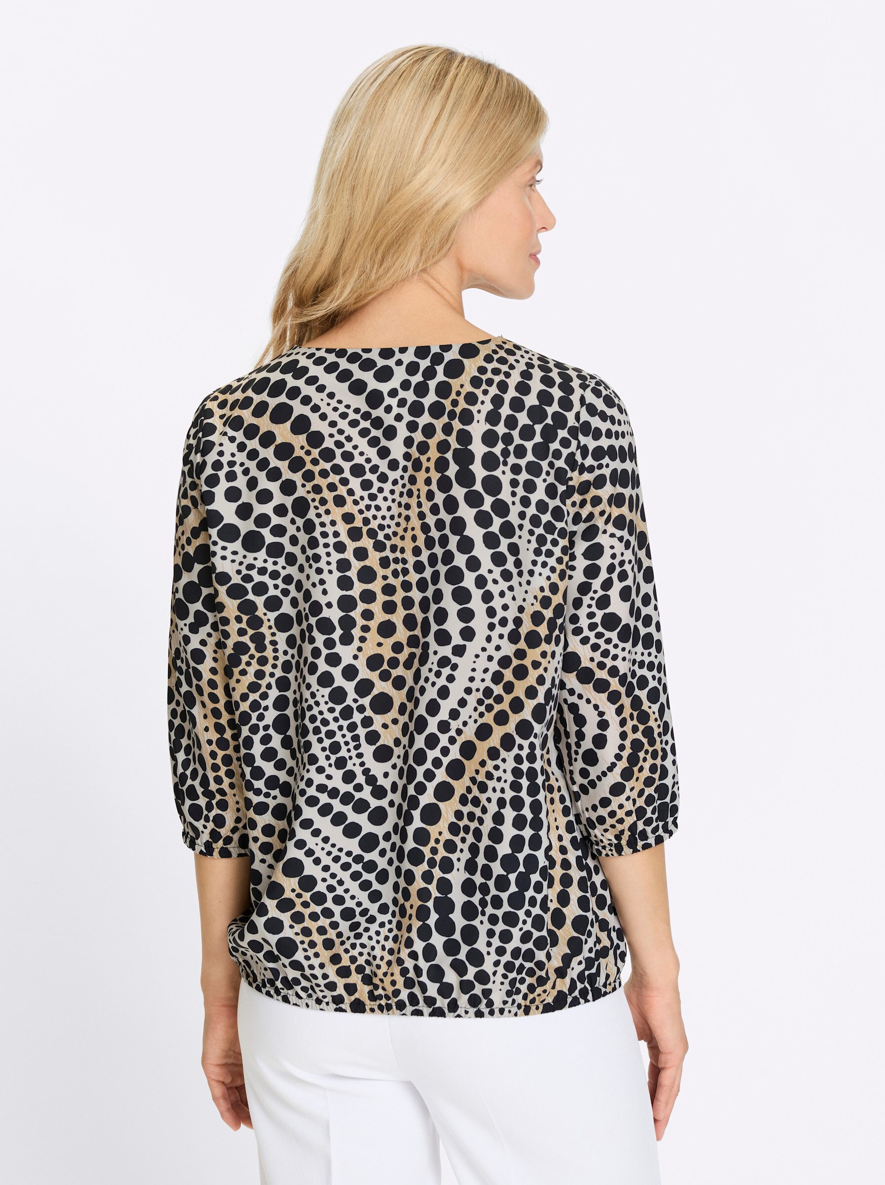 Sieh an! Klassische Bluse Schlupf-Bluse . günstig online kaufen