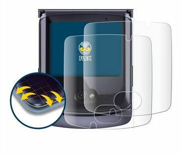 BROTECT Full-Screen Schutzfolie für Motorola Razr 5G 2020 (Vorderes Display), Displayschutzfolie, 2 Stück, 3D Curved klar