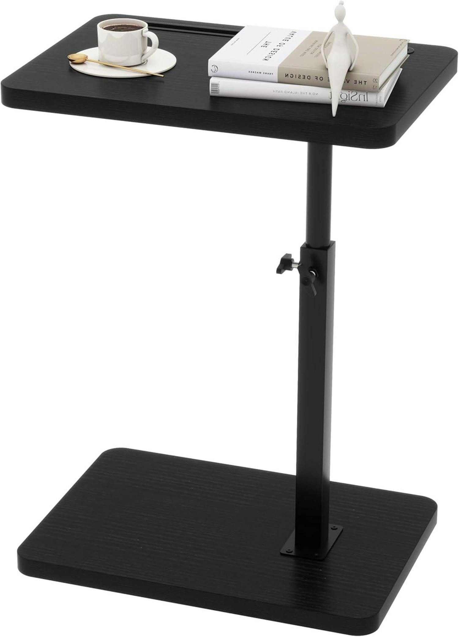 LuxusKollektion Beistelltisch Beistelltisch C-Form 360° Rotierbar günstig online kaufen